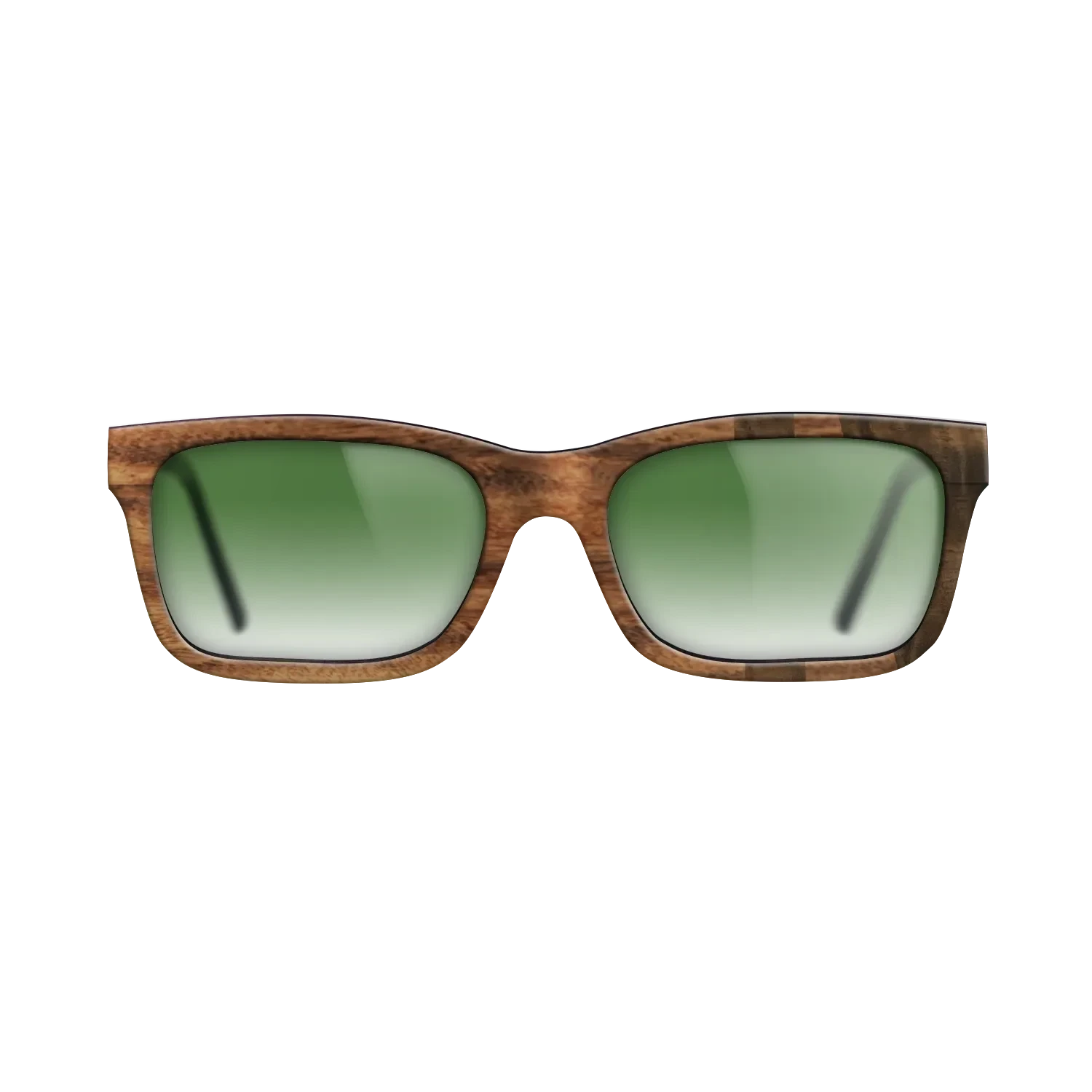 Santos Rosewood Dark,Fumed Eucalyptus: Bauhaus - The Sage - Rectangle - SIRIS wood optic