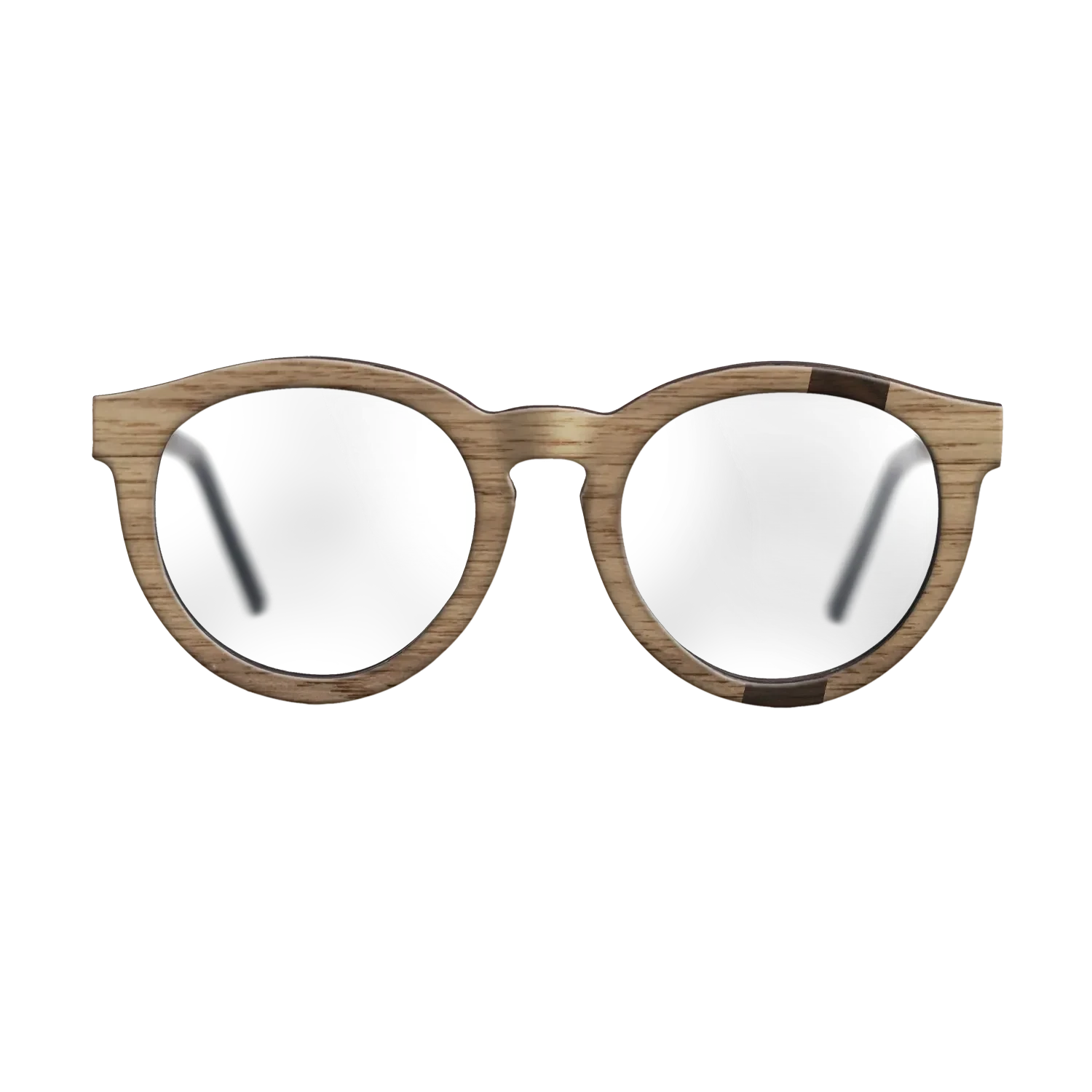 Ziricote Dark Quartered,Walnut: Straight Grain: Wedge - The Rebel - Round - SIRIS wood optic