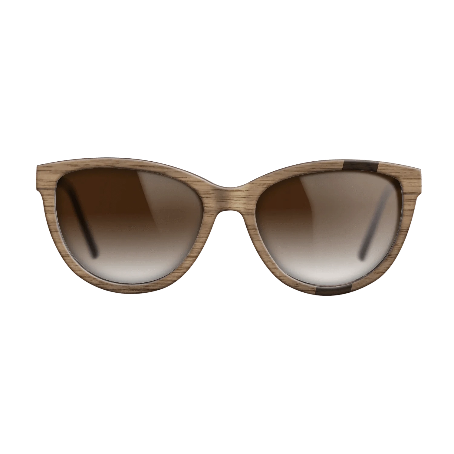 Ziricote Dark Quartered,Walnut: Straight Grain: Wedge - The Maiden - Cat - SIRIS wood optic