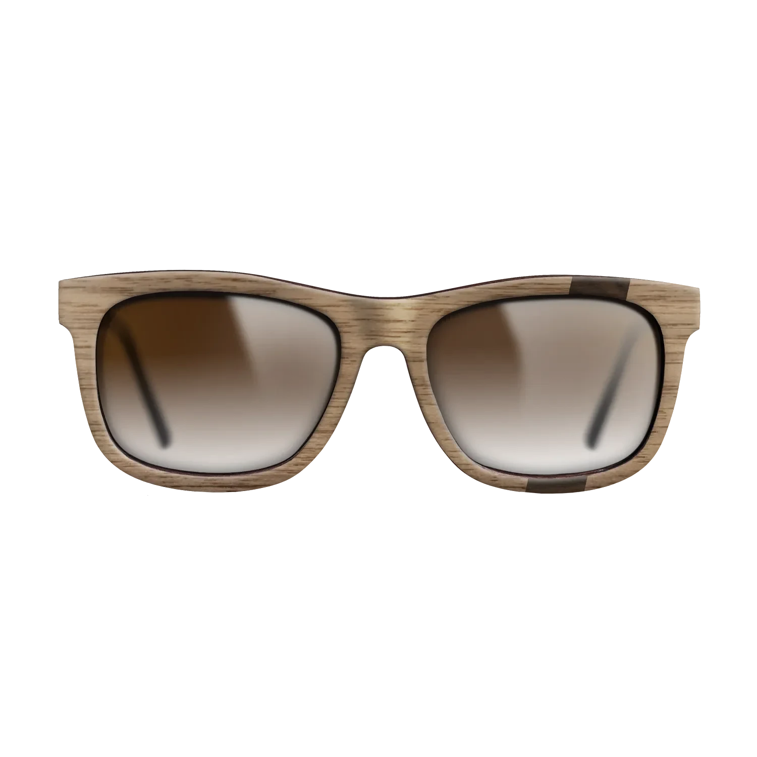 Ziricote Dark Quartered,Walnut: Straight Grain: Wedge - The Hero - Square - SIRIS wood optic