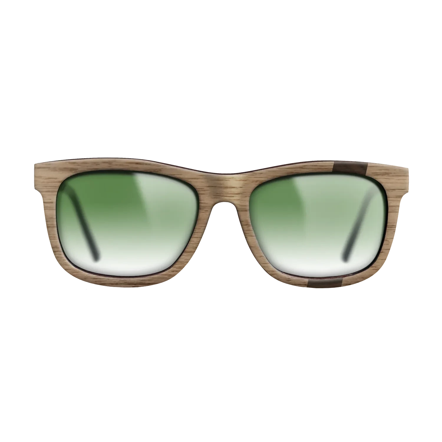 Ziricote Dark Quartered,Walnut: Straight Grain: Wedge - The Hero - Square - SIRIS wood optic