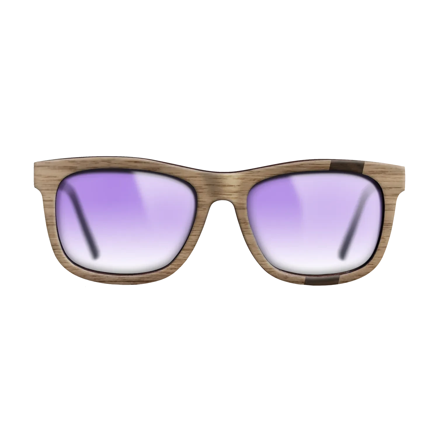 Ziricote Dark Quartered,Walnut: Straight Grain: Wedge - The Hero - Square - SIRIS wood optic