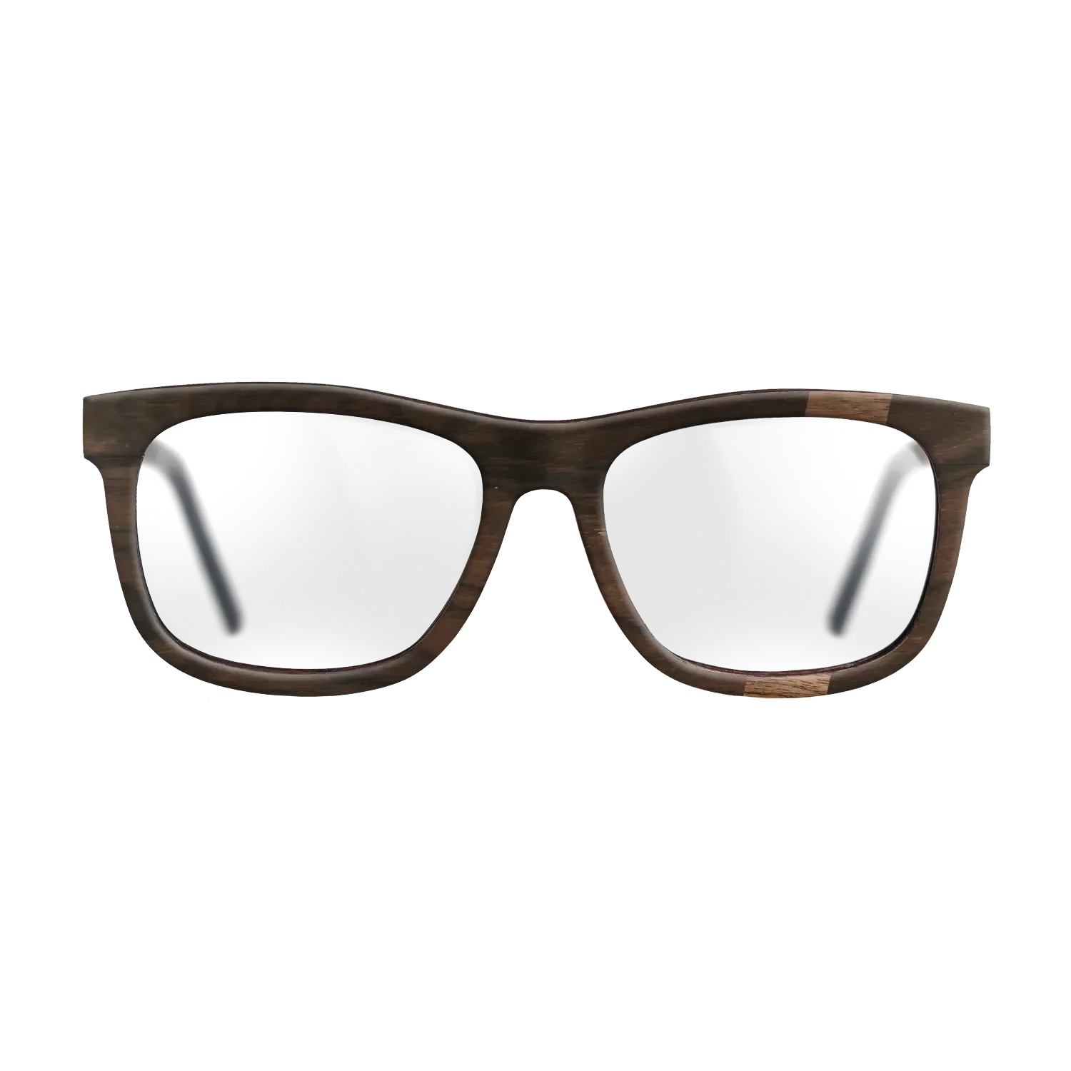 Walnut Claro Light,Ziricote Dark Quartered: Wedge - The Hero - Square - SIRIS wood optic