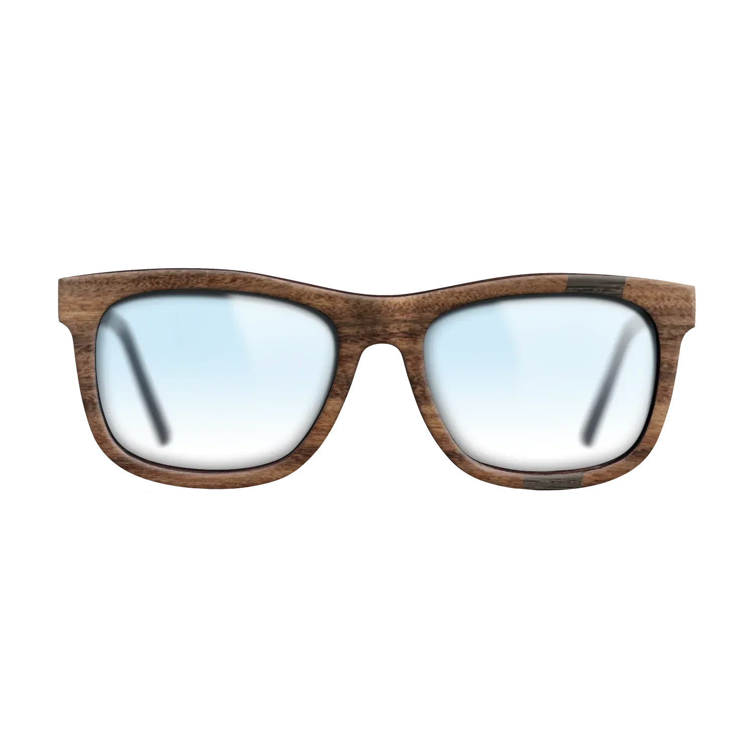 Walnut Claro Dark,Fumed Oak: Wedge - The Hero - Square - SIRIS wood optic