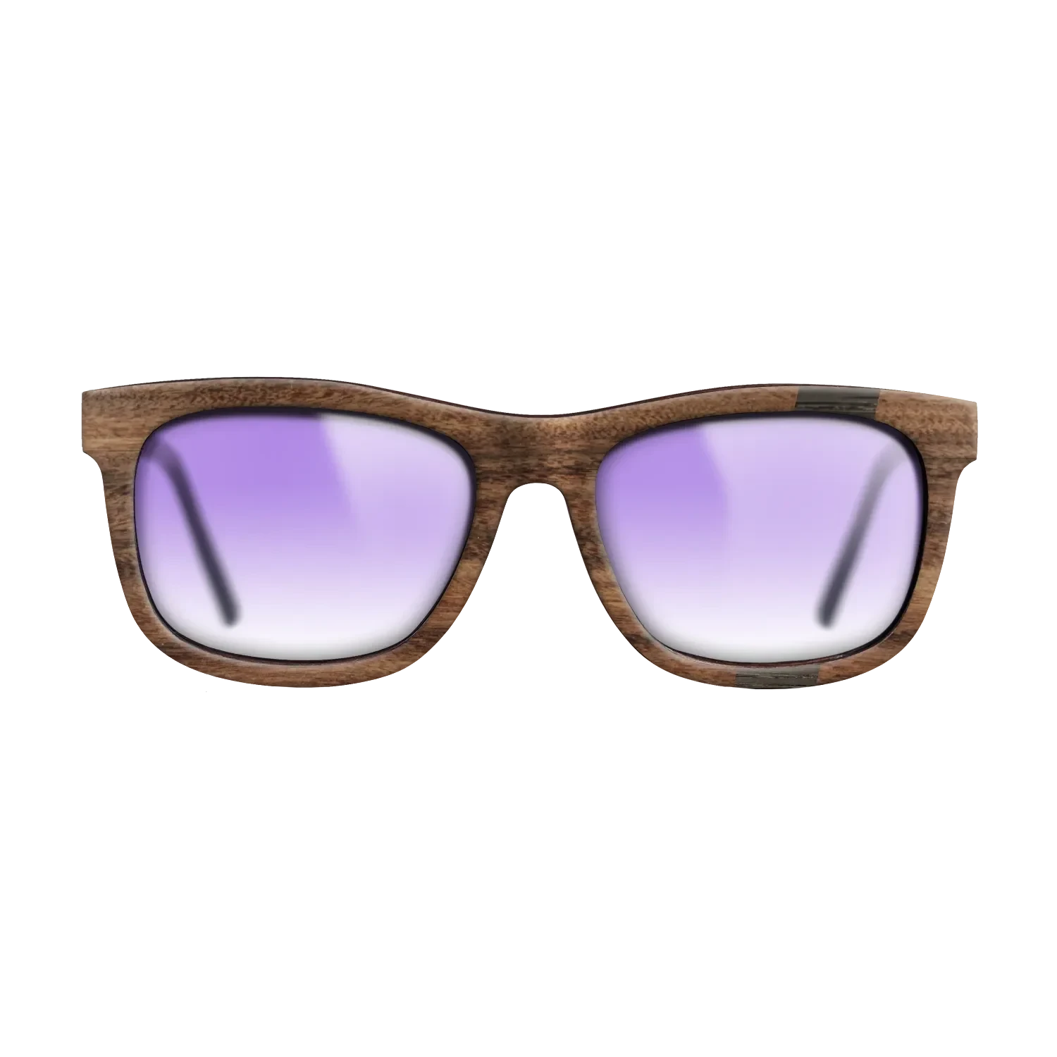 Walnut Claro Dark,Fumed Oak: Wedge - The Hero - Square - SIRIS wood optic