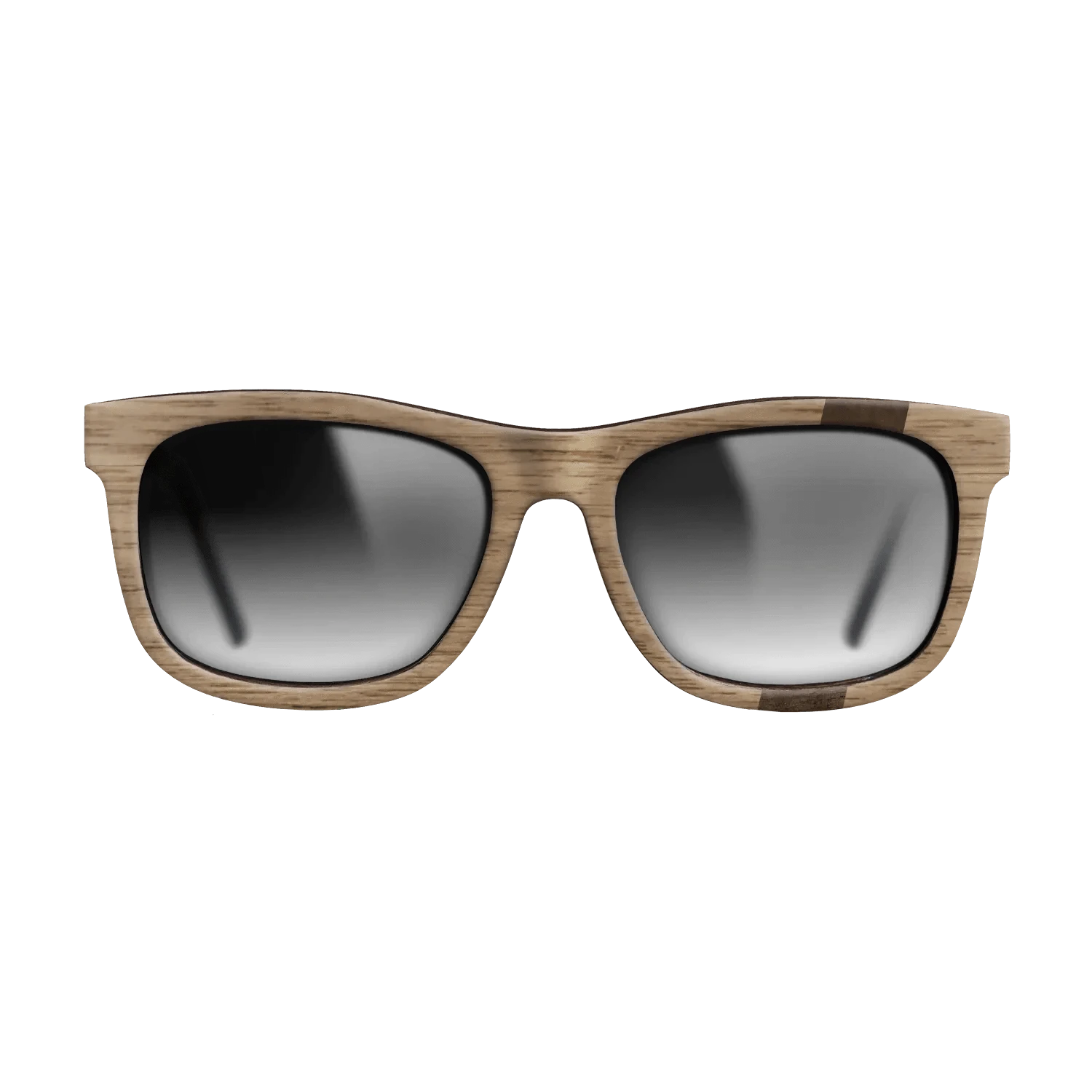 Walnut: Straight Grain,Fumed Eucalyptus: Wedge - The Hero - Square - SIRIS wood optic