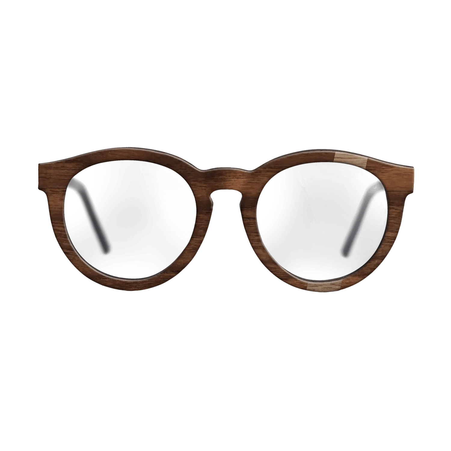 Walnut: Straight Grain,Walnut Claro Dark: Wedge - The Rebel - Round - SIRIS wood optic