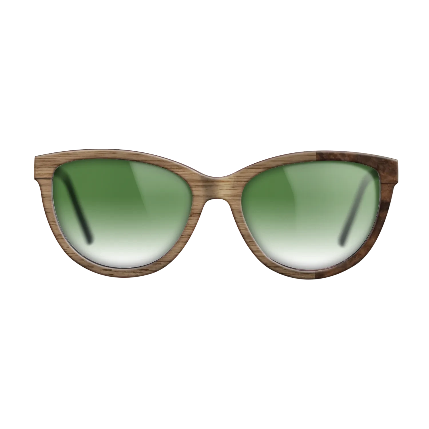 Walnut: Straight Grain,Walnut Burl: Bauhaus - The Maiden - Cat - SIRIS wood optic