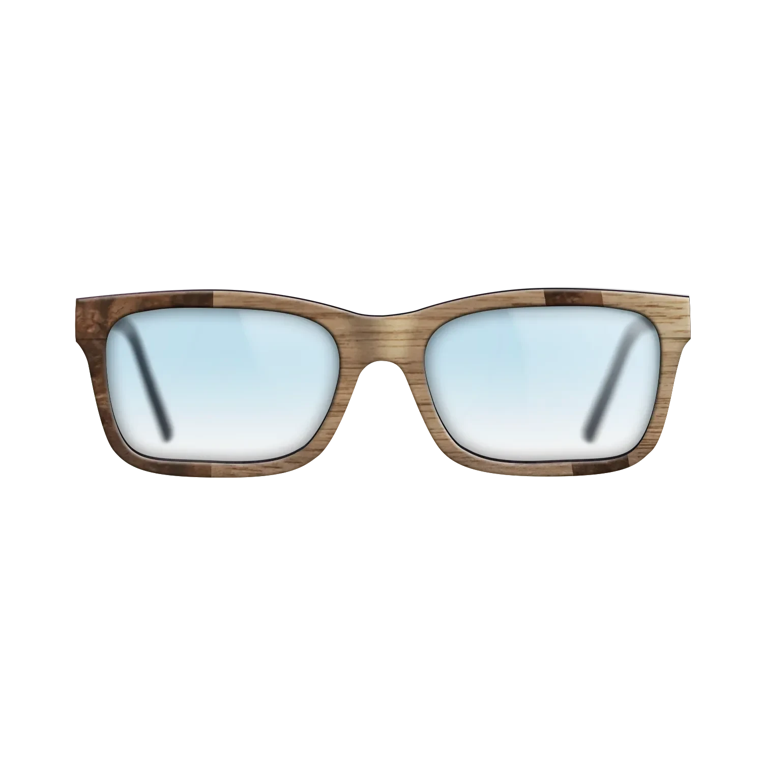 Walnut Burl,Walnut: Straight Grain: Diametric - The Sage - Rectangle - SIRIS wood optic