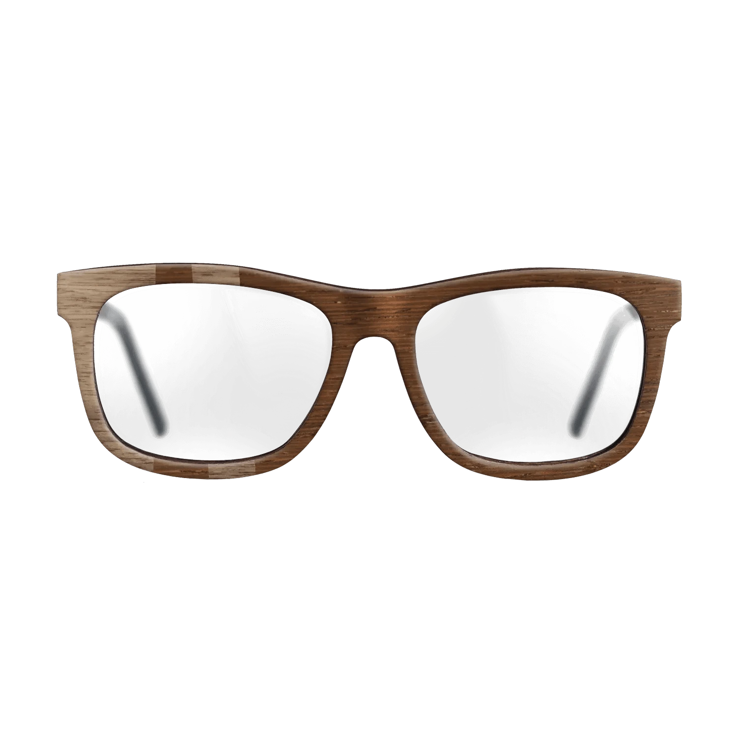 Wenge,Walnut: Straight Grain: Geometric - The Hero - Square - SIRIS wood optic