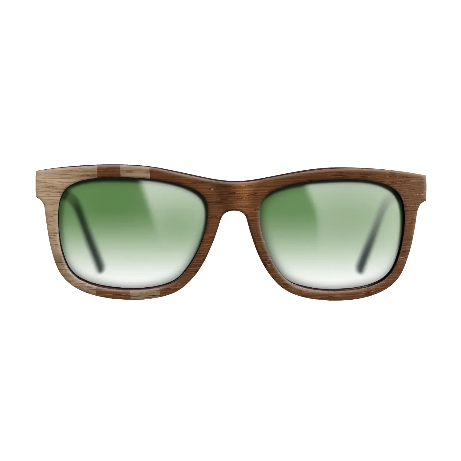 Wenge,Walnut: Straight Grain: Geometric - The Hero - Square - SIRIS wood optic