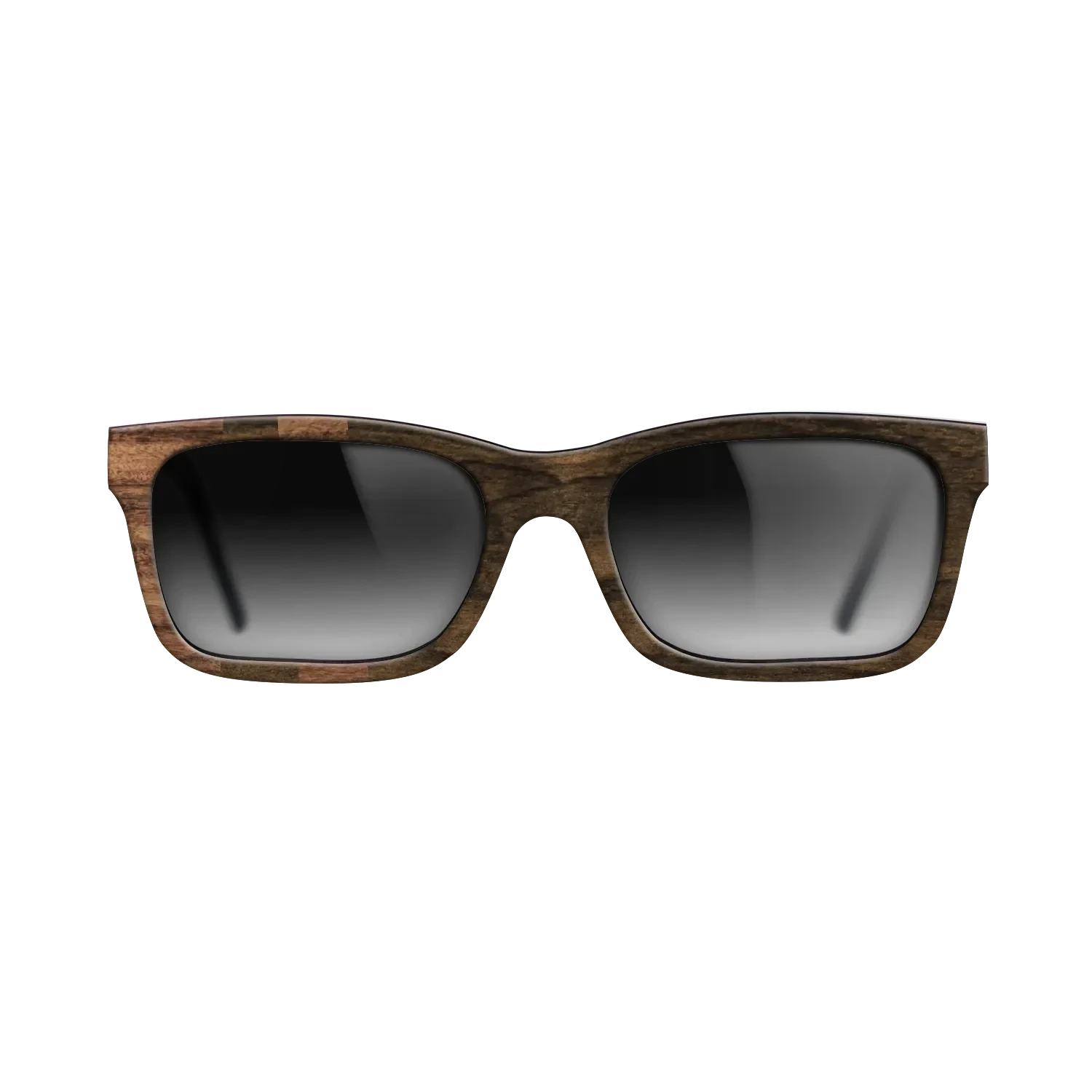 Ziricote Dark Quartered,Santos Rosewood Dark: Geometric - The Sage - Rectangle - SIRIS wood optic