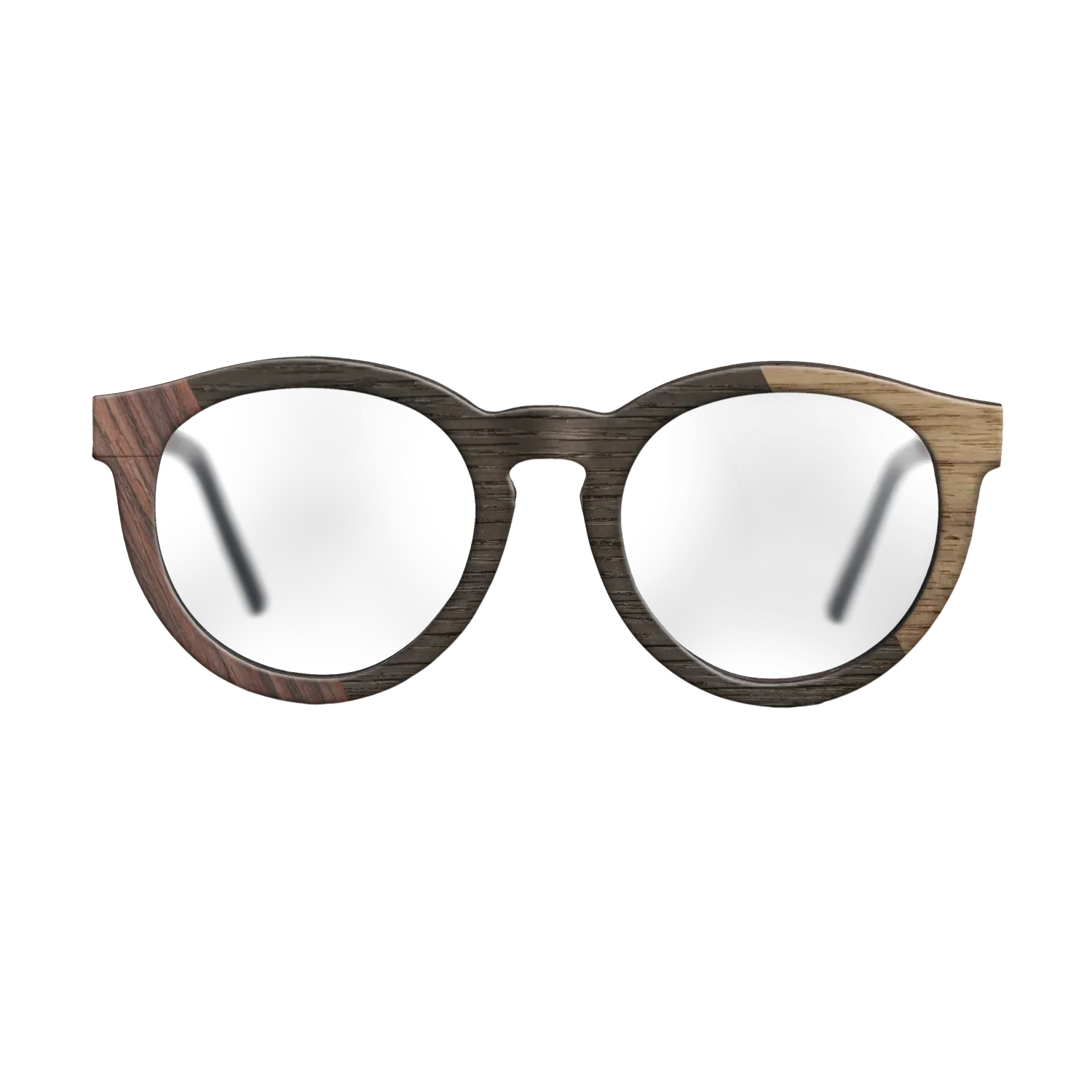 Walnut: Straight Grain,Rosewood Reconstituted,Fumed Oak: Bauhaus - The Rebel - Round - SIRIS wood optic