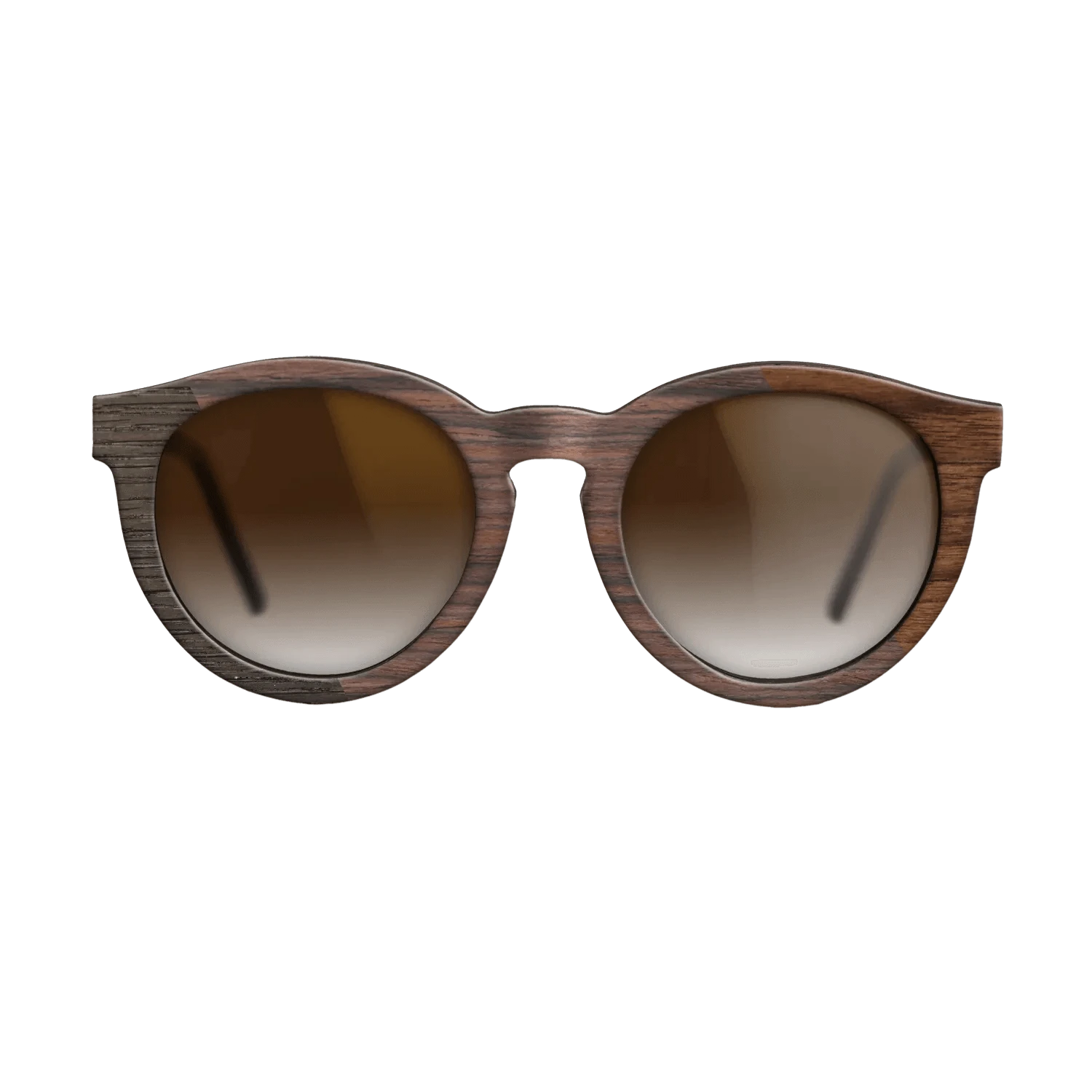 Walnut Claro Dark,Fumed Oak,Rosewood Reconstituted: Bauhaus - The Rebel - Round - SIRIS wood optic