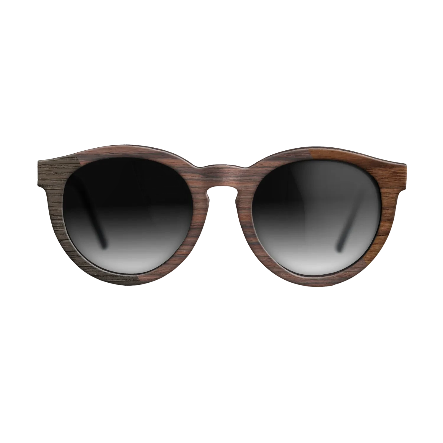 Walnut Claro Dark,Fumed Oak,Rosewood Reconstituted: Bauhaus - The Rebel - Round - SIRIS wood optic