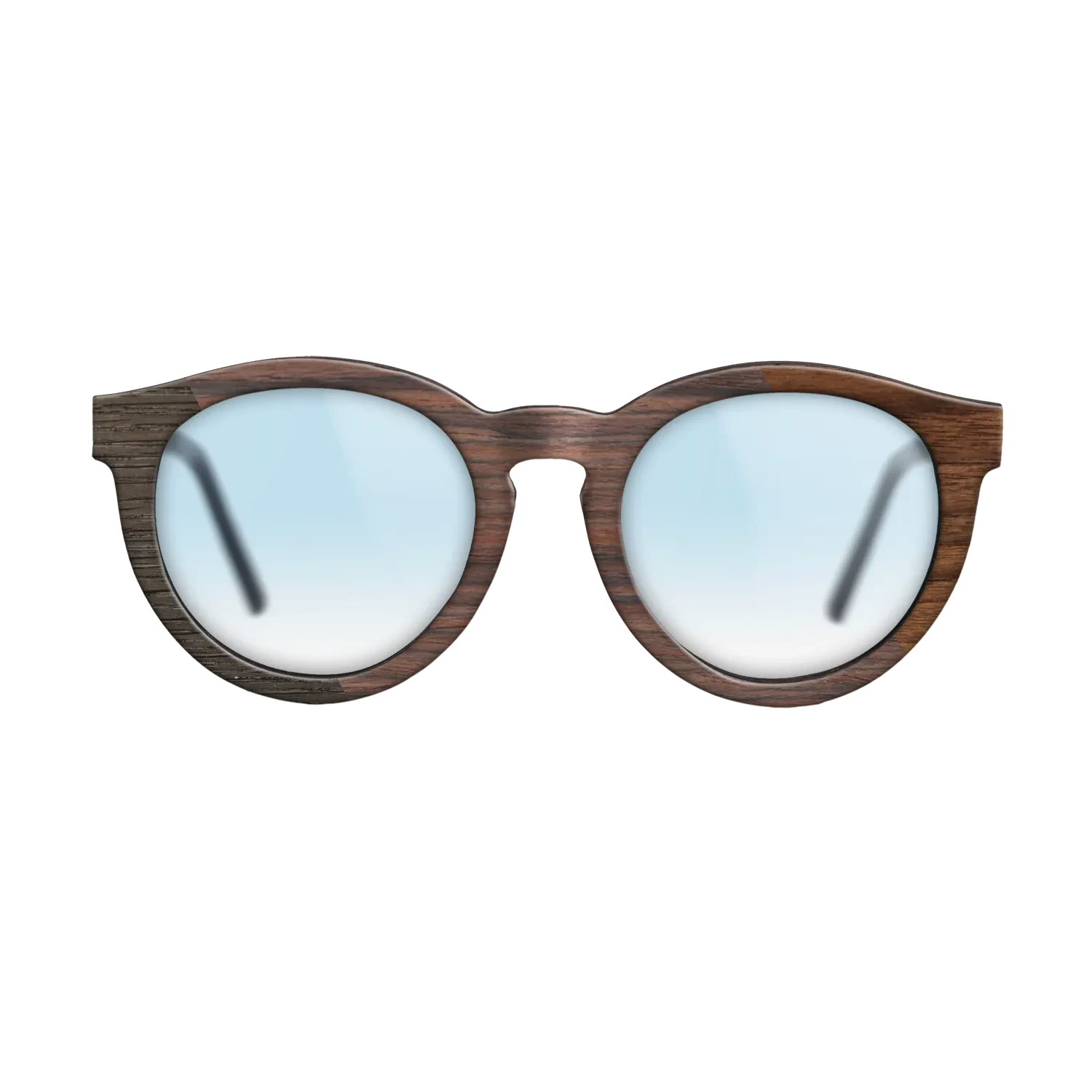 Walnut Claro Dark,Fumed Oak,Rosewood Reconstituted: Bauhaus - The Rebel - Round - SIRIS wood optic