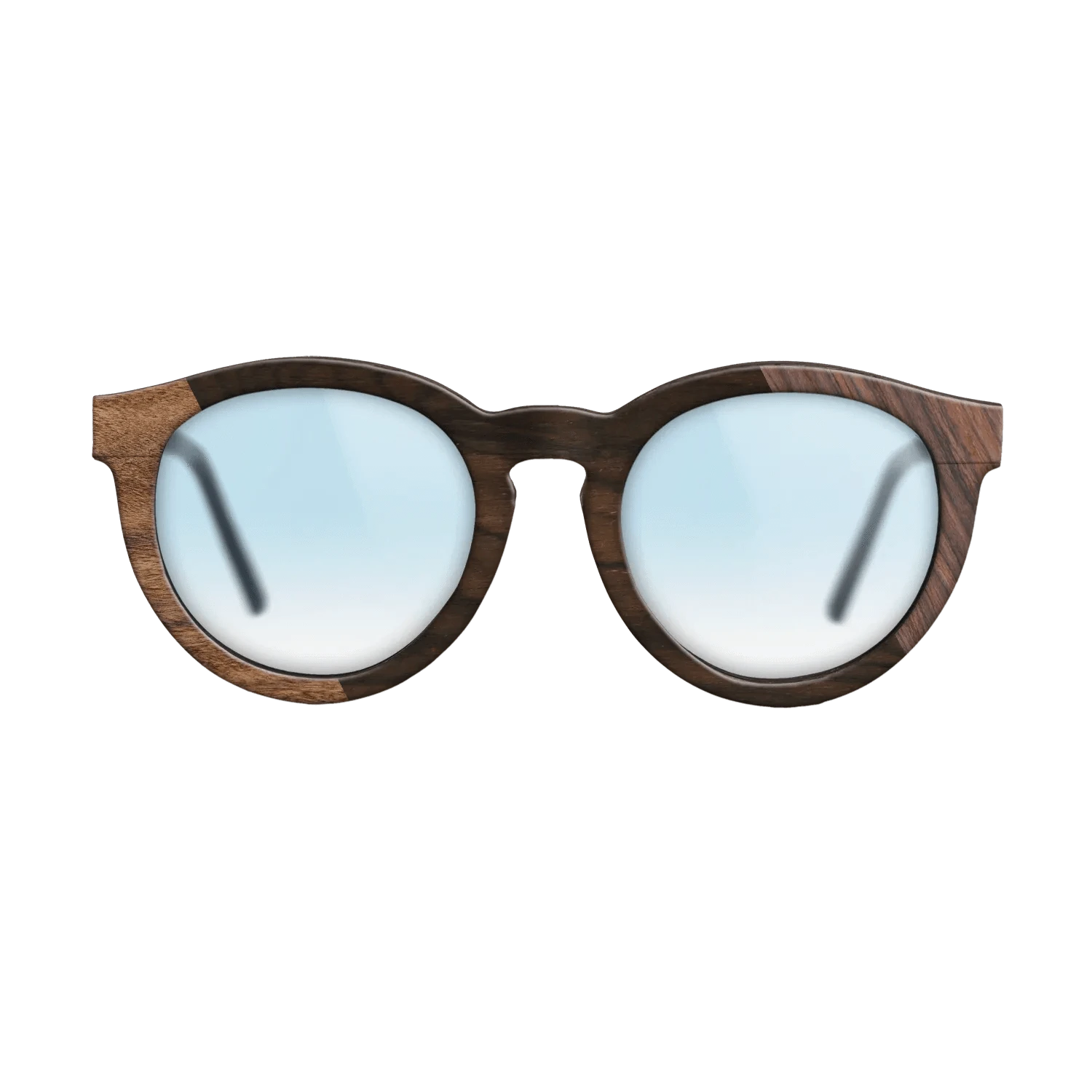 Rosewood Reconstituted,Santos Rosewood Dark,Ziricote Dark Quartered: Bauhaus - The Rebel - Round - SIRIS wood optic