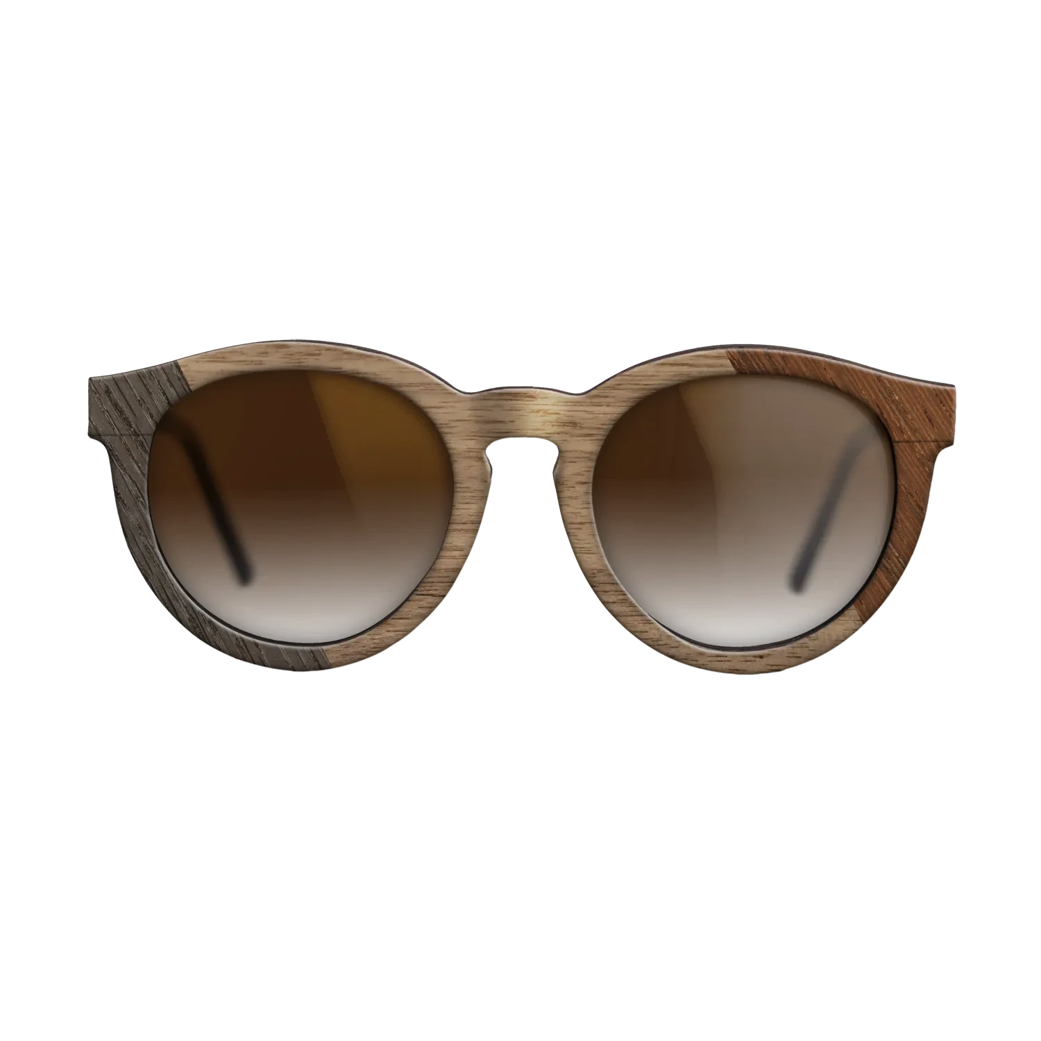 Wenge,Walnut: Straight Grain,Fumed Oak: Bauhaus - The Rebel - Round - SIRIS wood optic