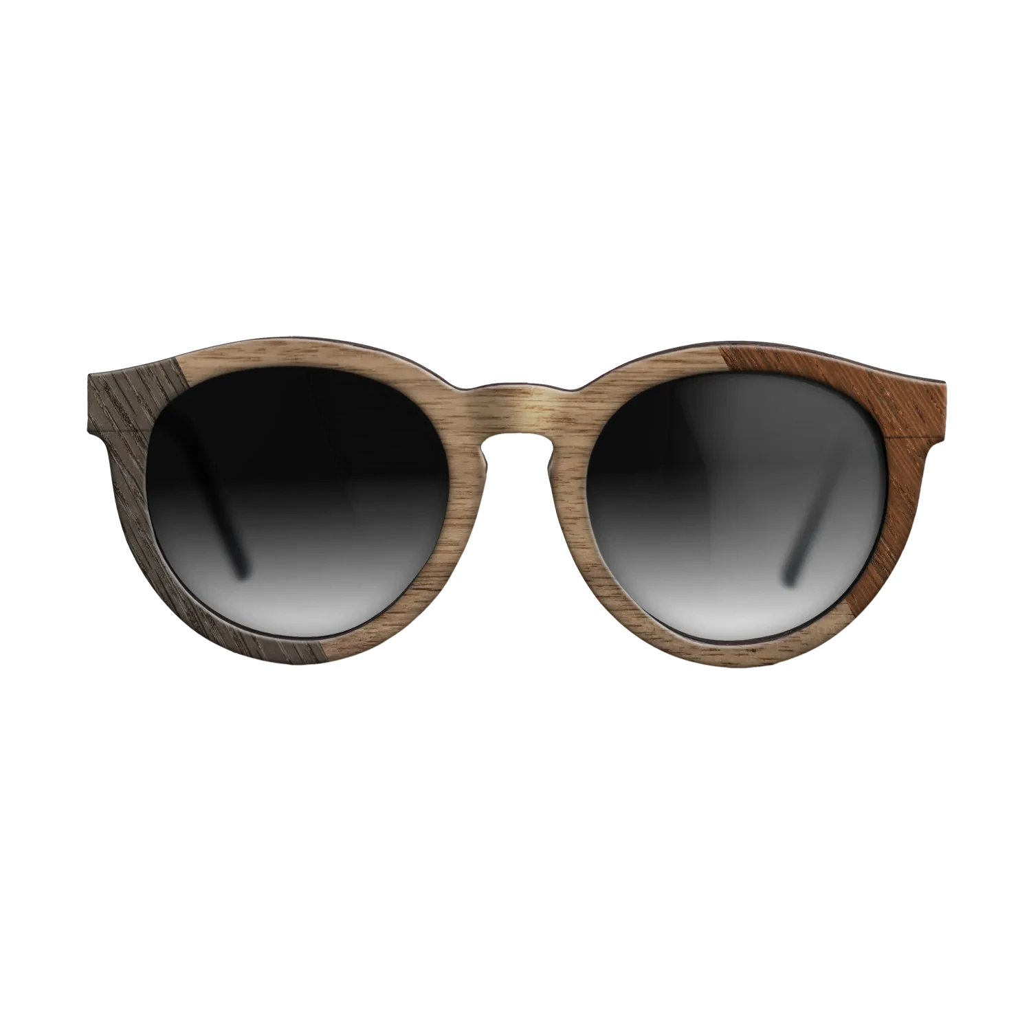 Wenge,Walnut: Straight Grain,Fumed Oak: Bauhaus - The Rebel - Round - SIRIS wood optic