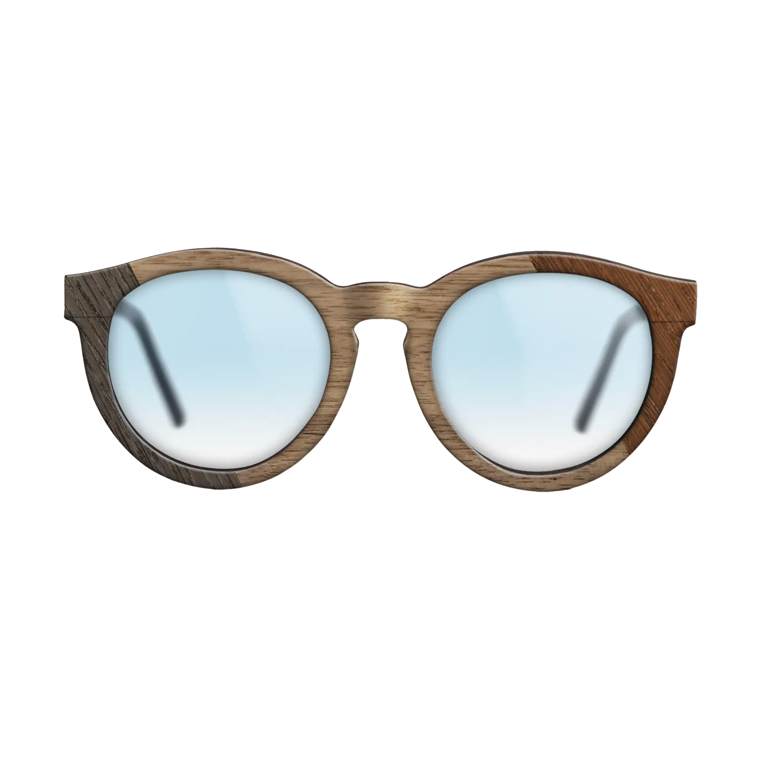 Wenge,Walnut: Straight Grain,Fumed Oak: Bauhaus - The Rebel - Round - SIRIS wood optic