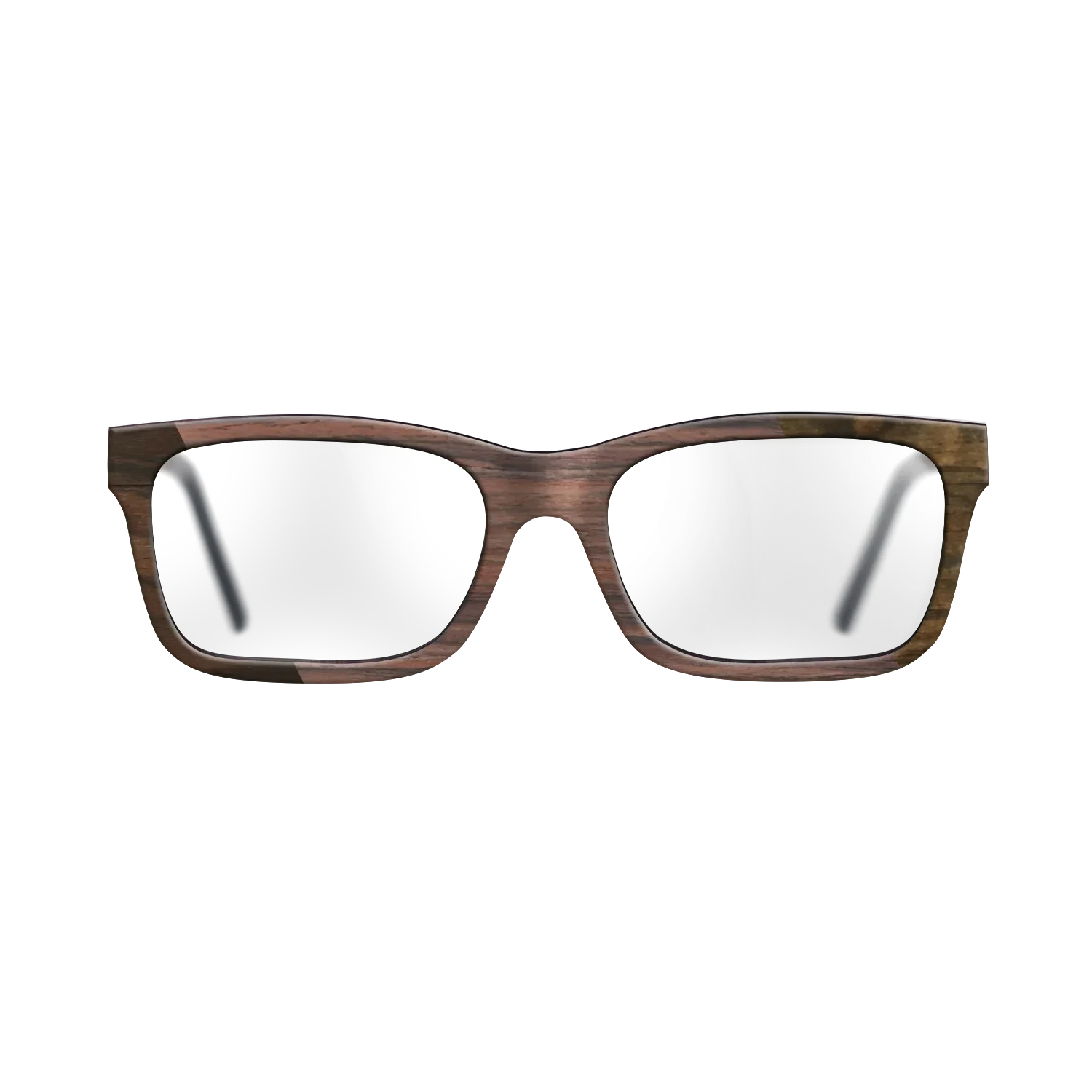 Ziricote Dark Quartered,Rosewood Reconstituted: Bauhaus - The Sage - Rectangle - SIRIS wood optic