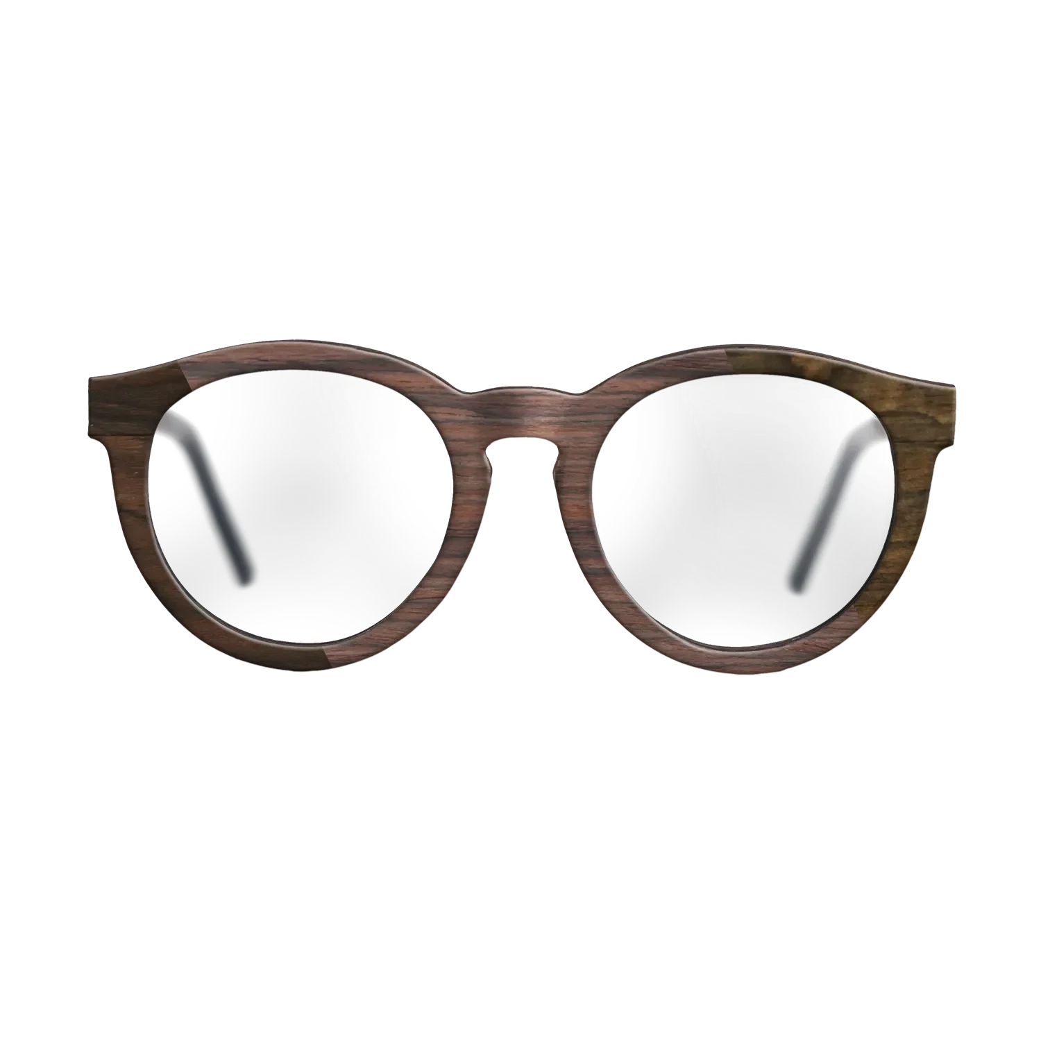 Ziricote Dark Quartered,Rosewood Reconstituted: Bauhaus - The Rebel - Round - SIRIS wood optic