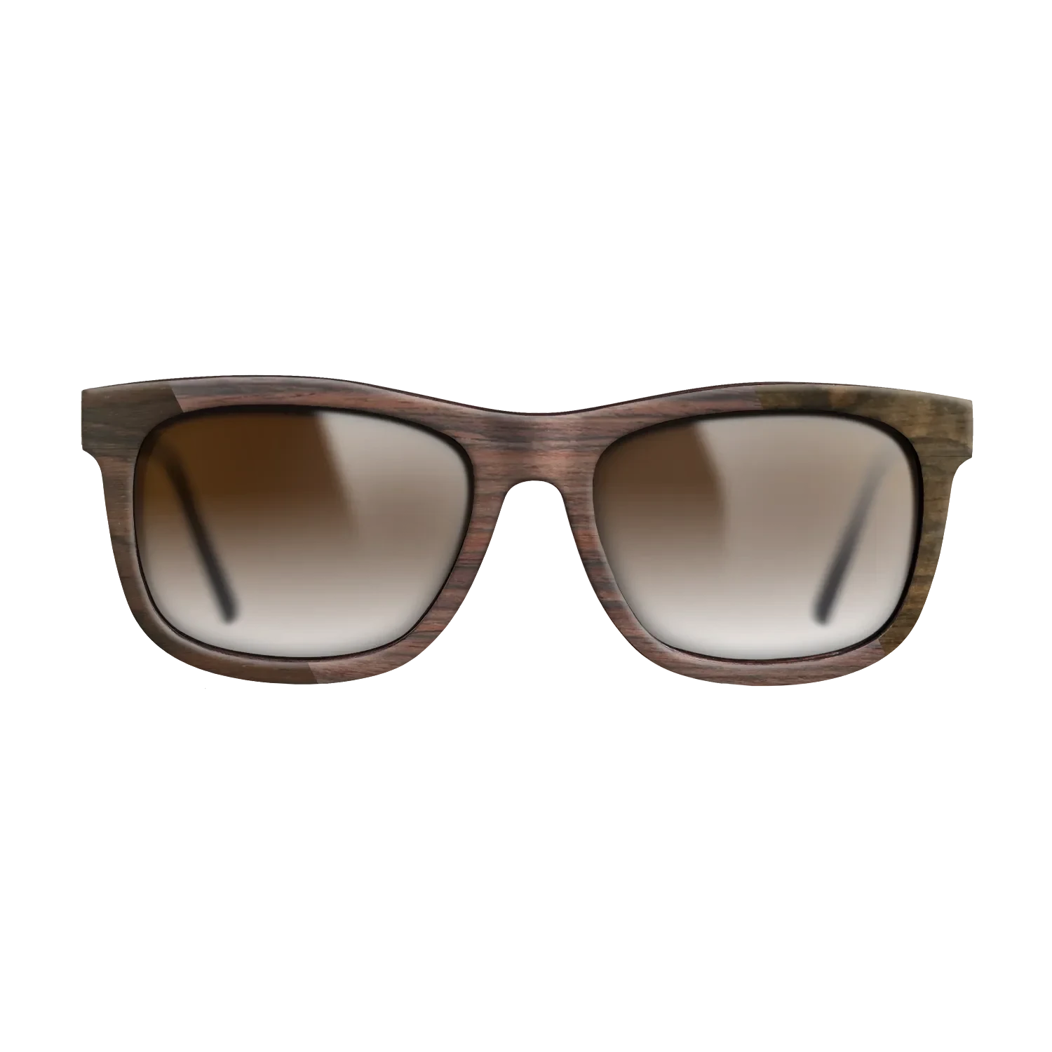 Ziricote Dark Quartered,Rosewood Reconstituted: Bauhaus - The Hero - Square - SIRIS wood optic