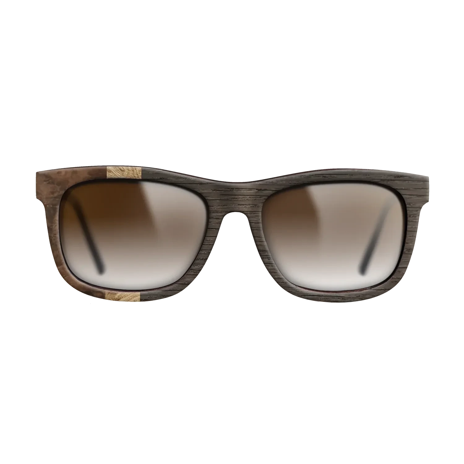 Walnut Burl,Olive Burl,Fumed Oak: Bauhaus - The Hero - Square - SIRIS wood optic