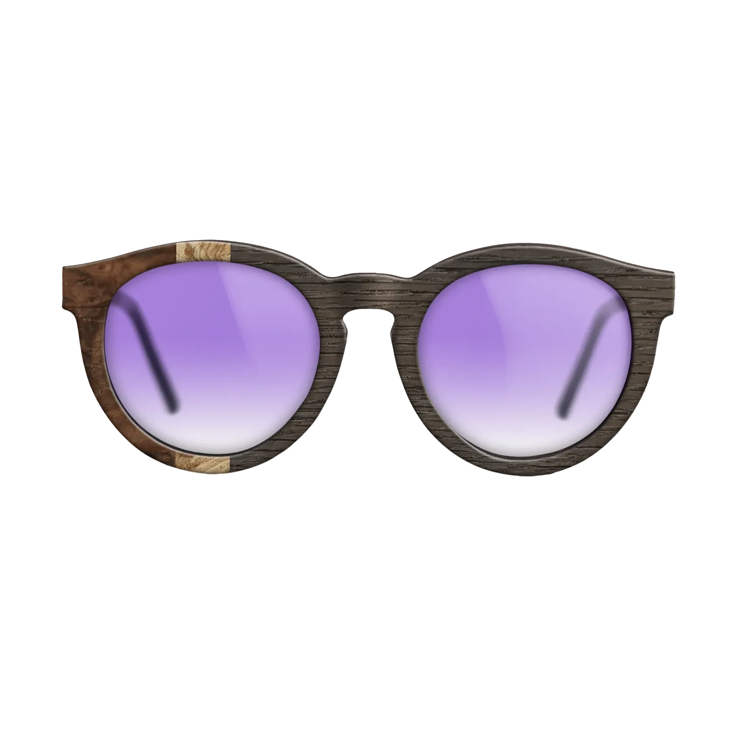 Walnut Burl,Olive Burl,Fumed Oak: Bauhaus - The Rebel - Round - SIRIS wood optic