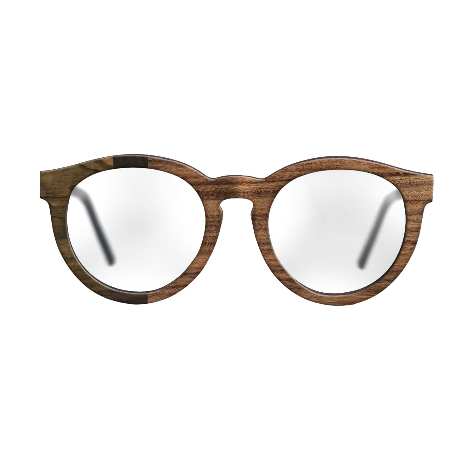 Ziricote Dark Quartered,Santos Rosewood Dark,Santos Rosewood Light: Bauhaus - The Rebel - Round - SIRIS wood optic