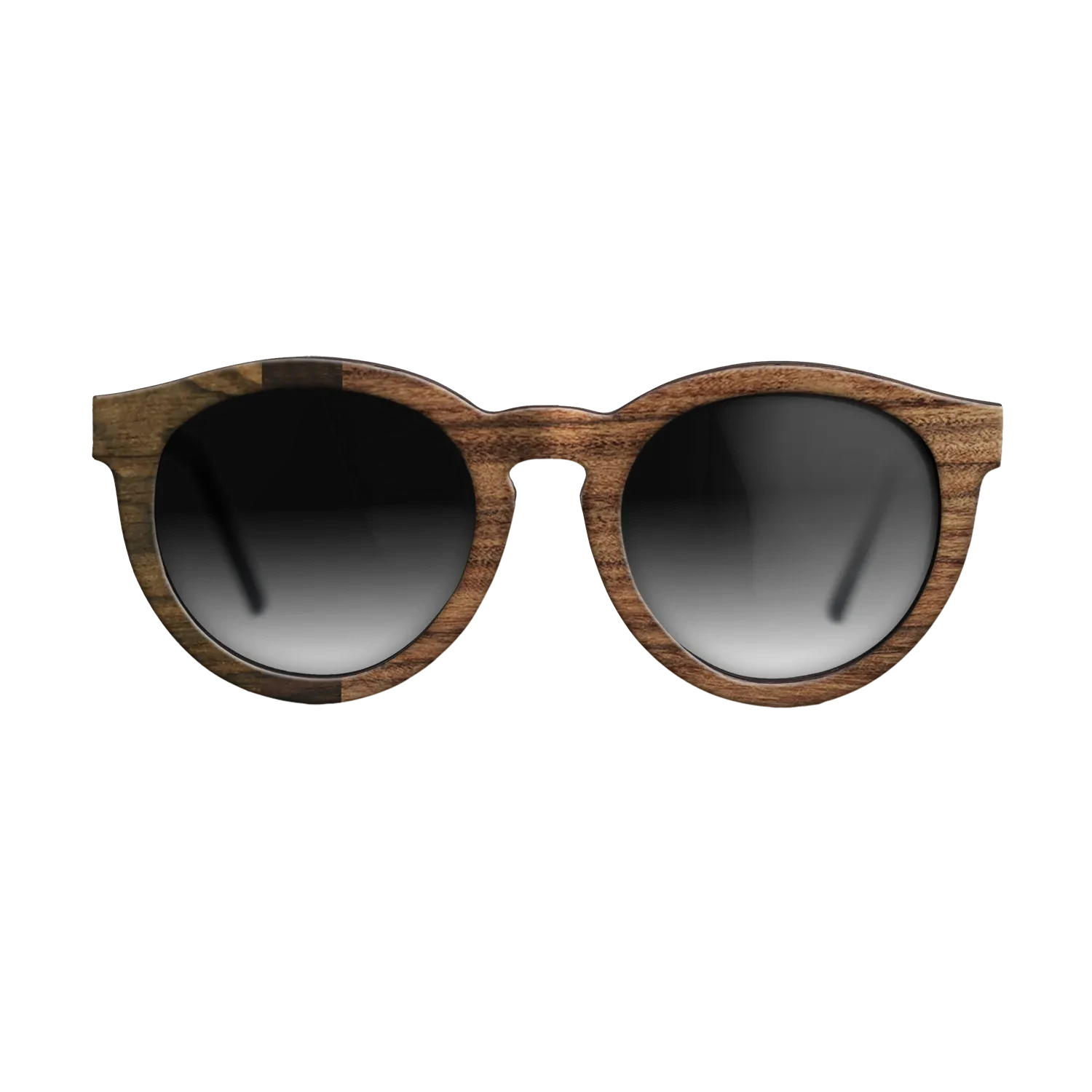 Ziricote Dark Quartered,Santos Rosewood Dark,Santos Rosewood Light: Bauhaus - The Rebel - Round - SIRIS wood optic