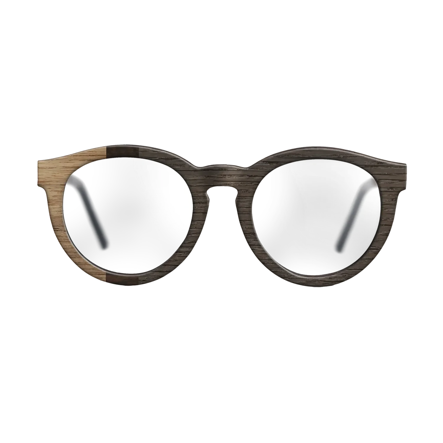 Walnut: Straight Grain,Ziricote Dark Quartered,Fumed Oak: Bauhaus - The Rebel - Round - SIRIS wood optic