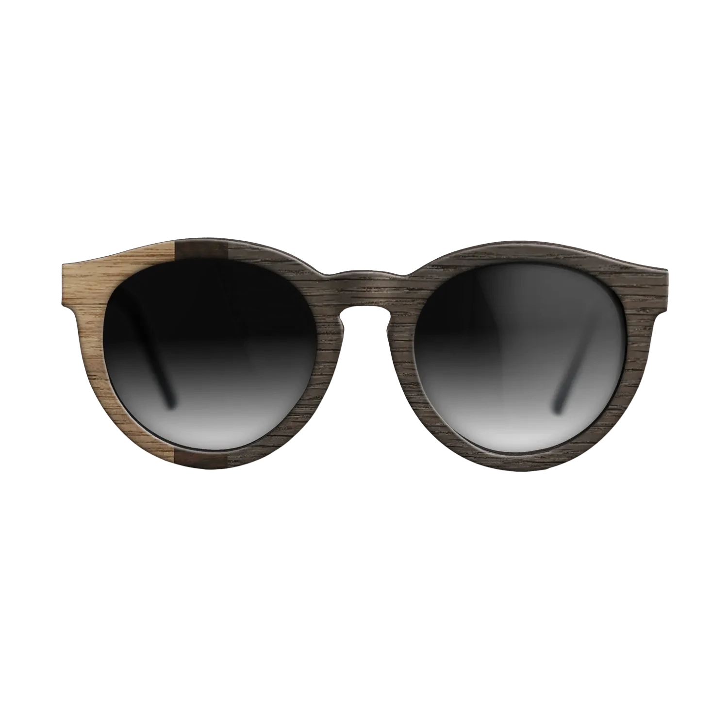 Walnut: Straight Grain,Ziricote Dark Quartered,Fumed Oak: Bauhaus - The Rebel - Round - SIRIS wood optic