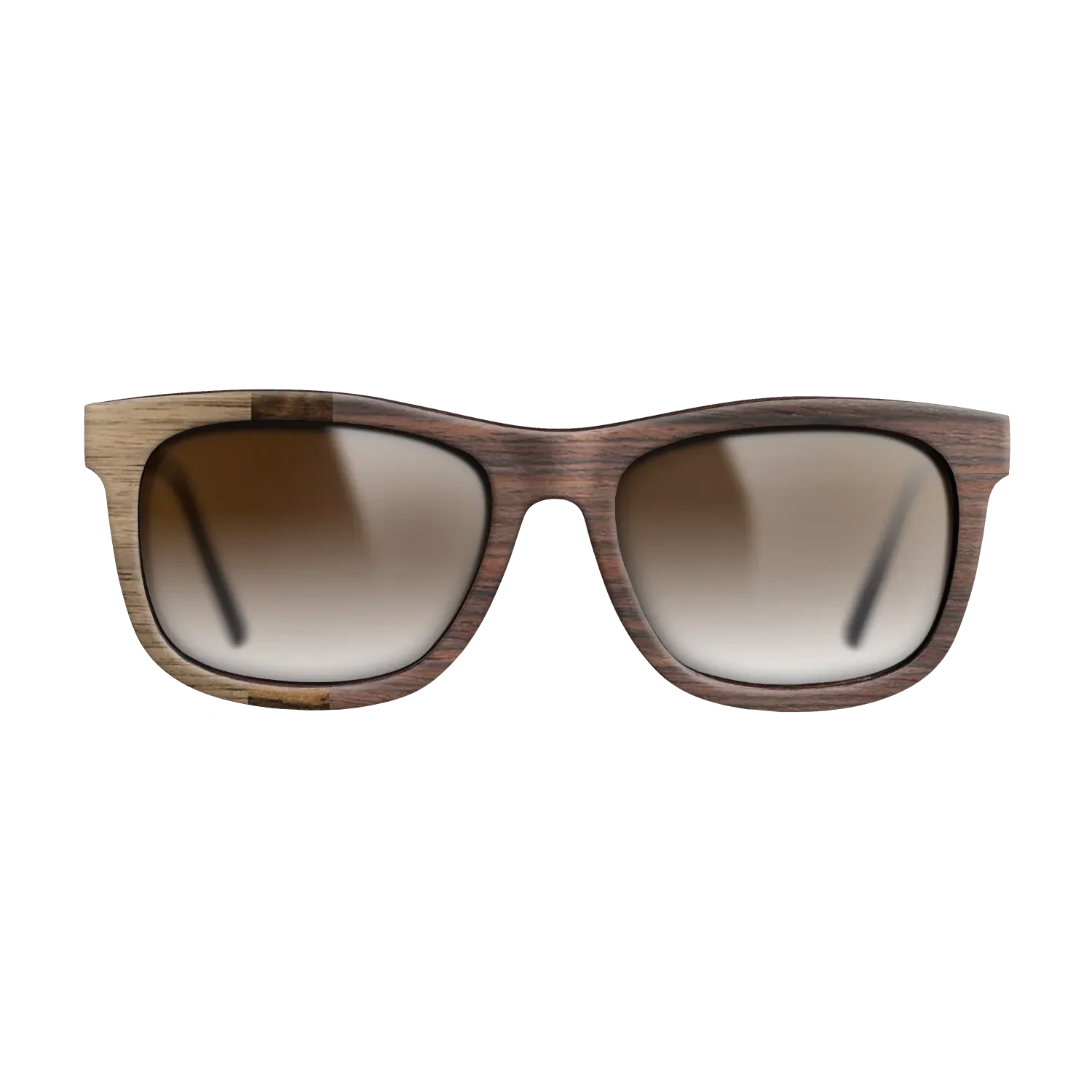 Walnut: Straight Grain,Walnut Burl,Rosewood Reconstituted,Ziricote Light Quartered: Bauhaus - The Hero - Square - SIRIS wood optic