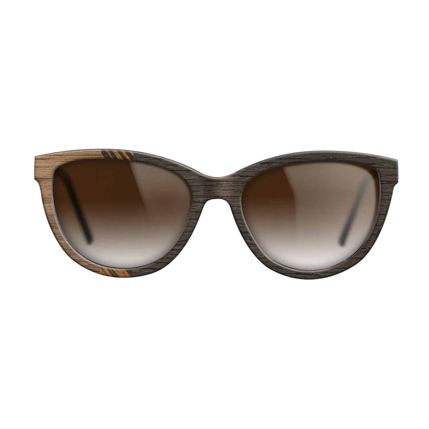 Walnut: Straight Grain,Italian Ebony,Fumed Oak: Bauhaus - The Maiden - Cat - SIRIS wood optic