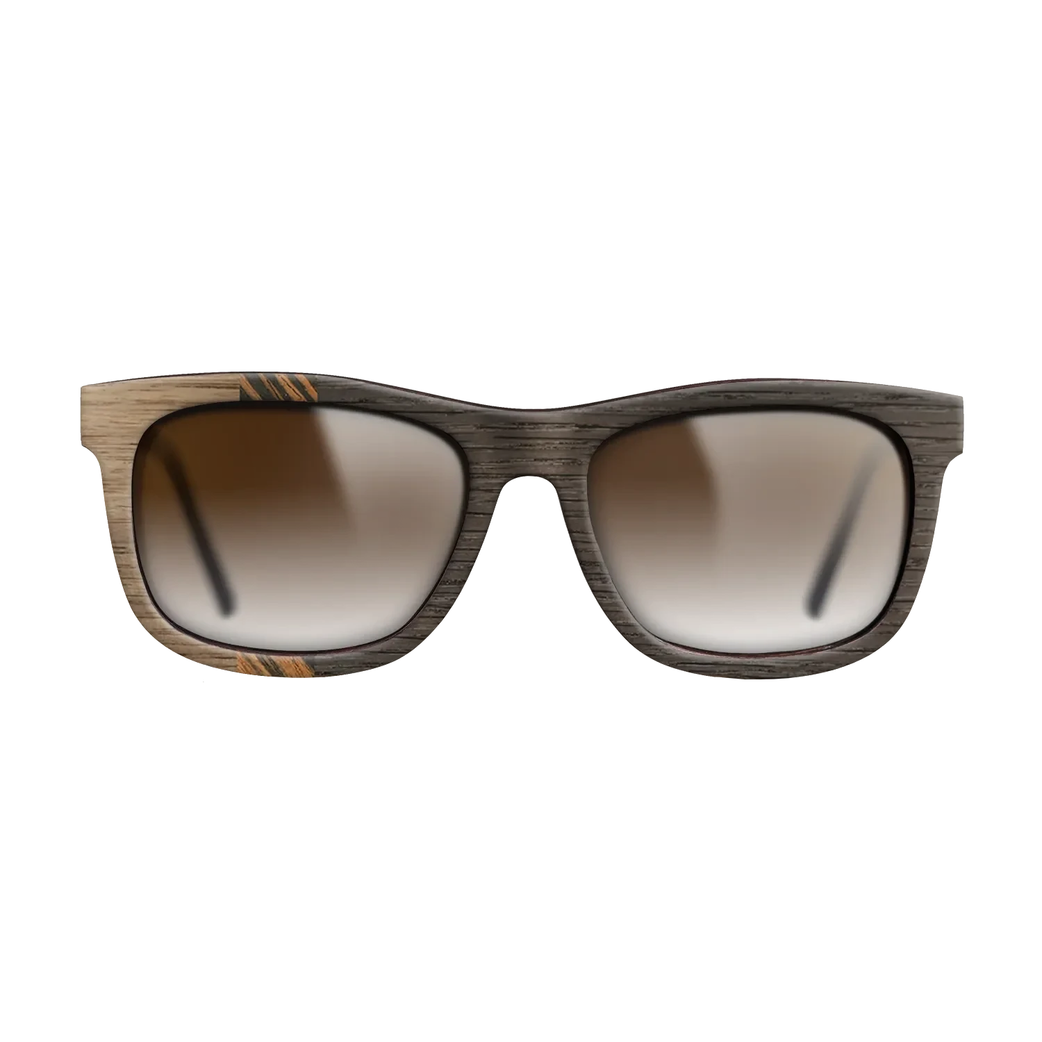 Walnut: Straight Grain,Italian Ebony,Fumed Oak: Bauhaus - The Hero - Square - SIRIS wood optic