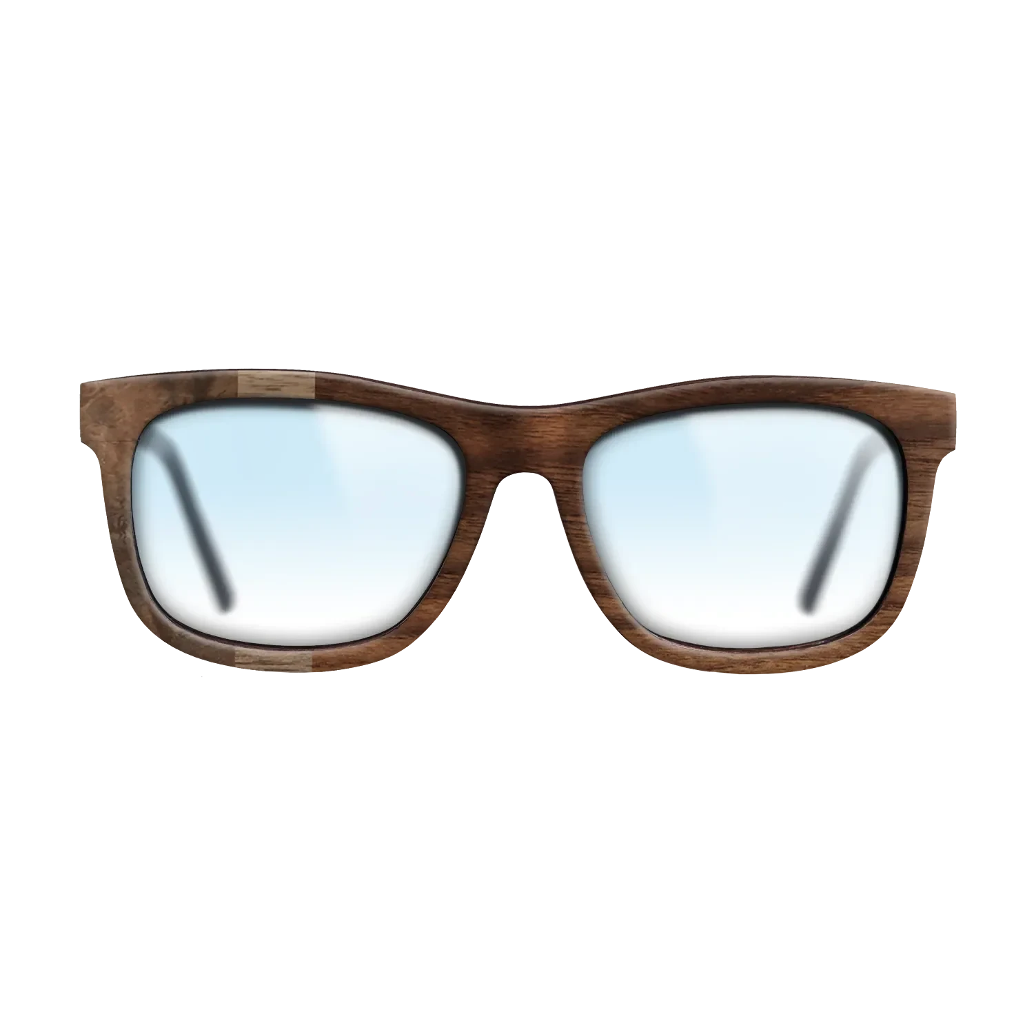 Walnut Burl,Walnut: Straight Grain,Walnut Claro Dark: Angle Cut - The Hero - Square - SIRIS wood optic