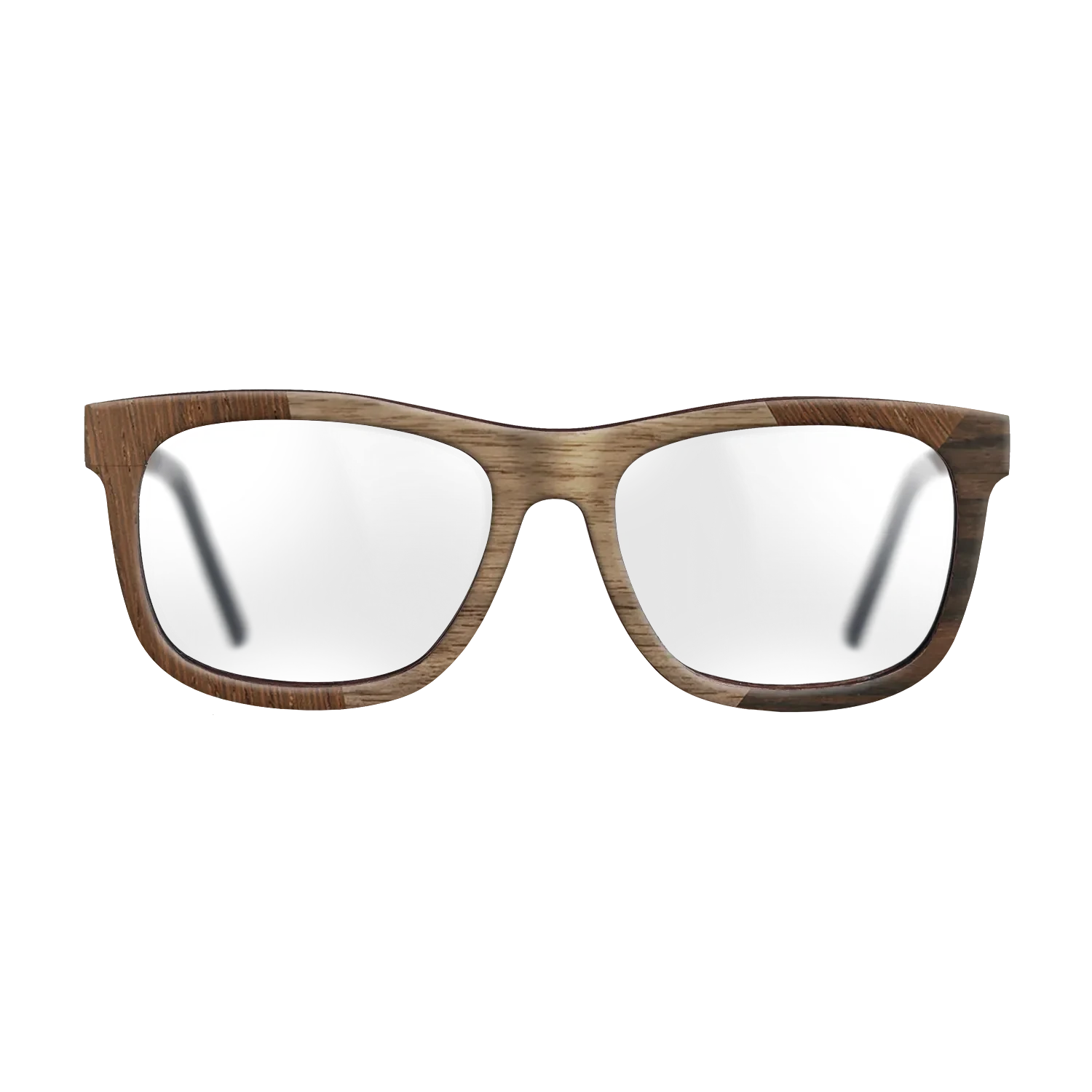 Walnut: Straight Grain,Wenge,Ziricote Dark Quartered: Angle Cut - The Hero - Square - SIRIS wood optic