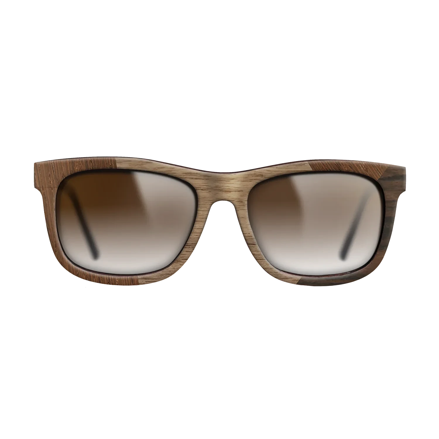 Walnut: Straight Grain,Wenge,Ziricote Dark Quartered: Angle Cut - The Hero - Square - SIRIS wood optic