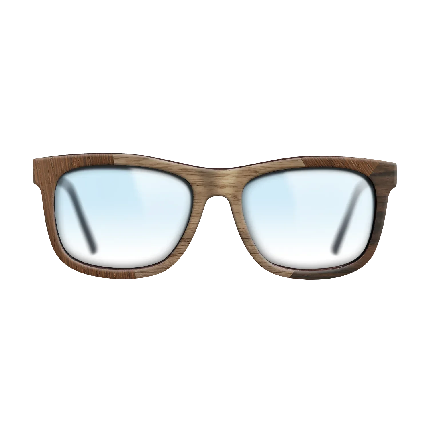 Walnut: Straight Grain,Wenge,Ziricote Dark Quartered: Angle Cut - The Hero - Square - SIRIS wood optic