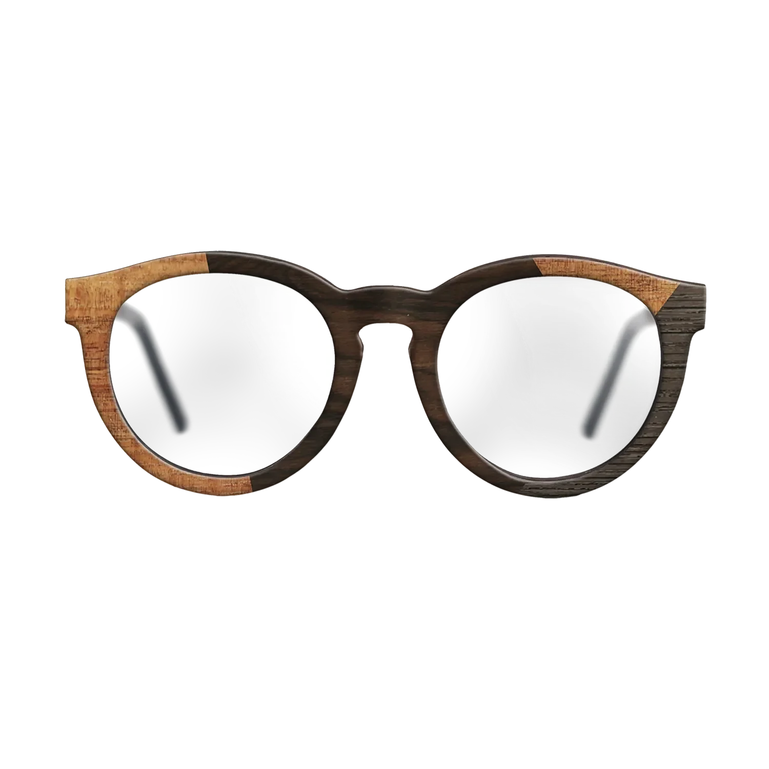 Ziricote Dark Quartered,Koa,Fumed Oak: Angle Cut - The Rebel - Round - SIRIS wood optic