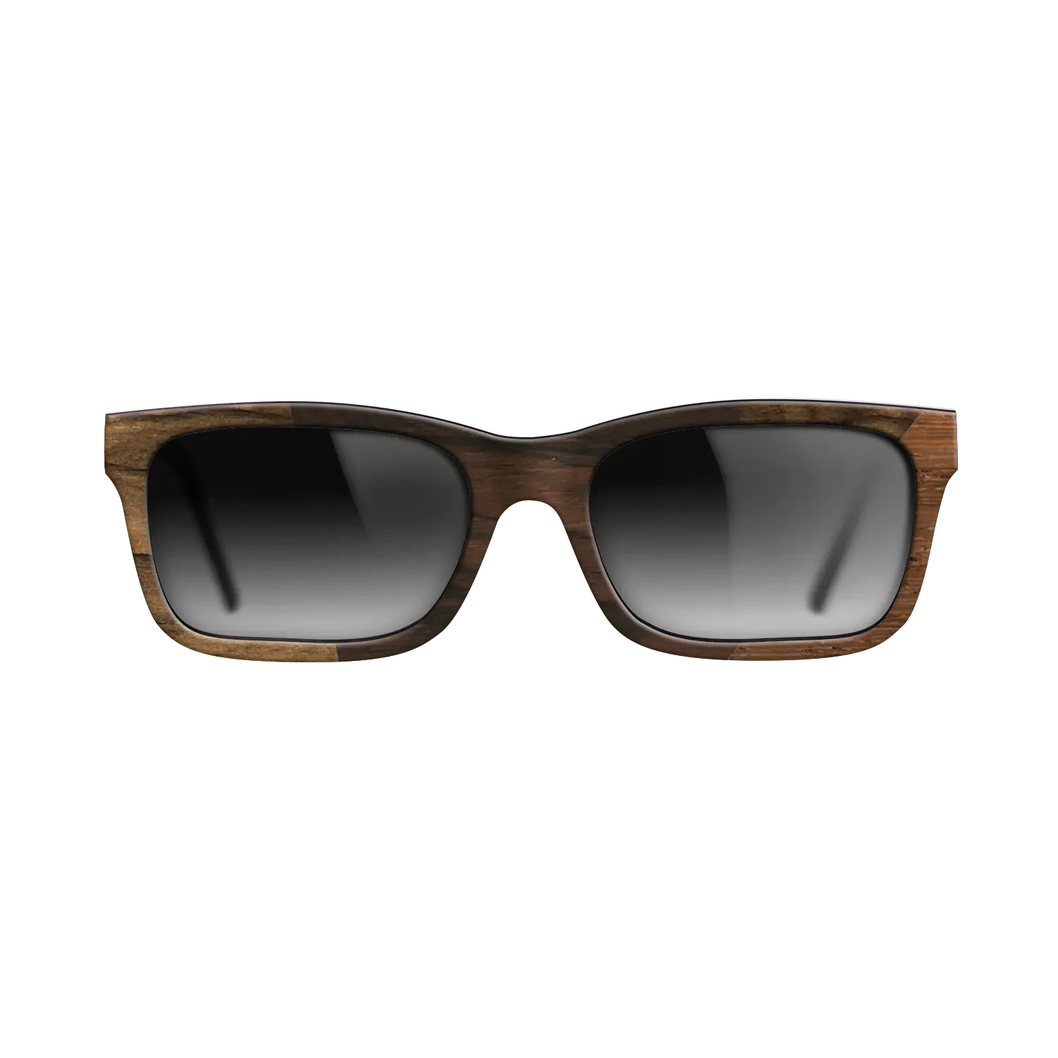 Ziricote Dark Quartered,Wenge: Angle Cut - The Sage - Rectangle - SIRIS wood optic