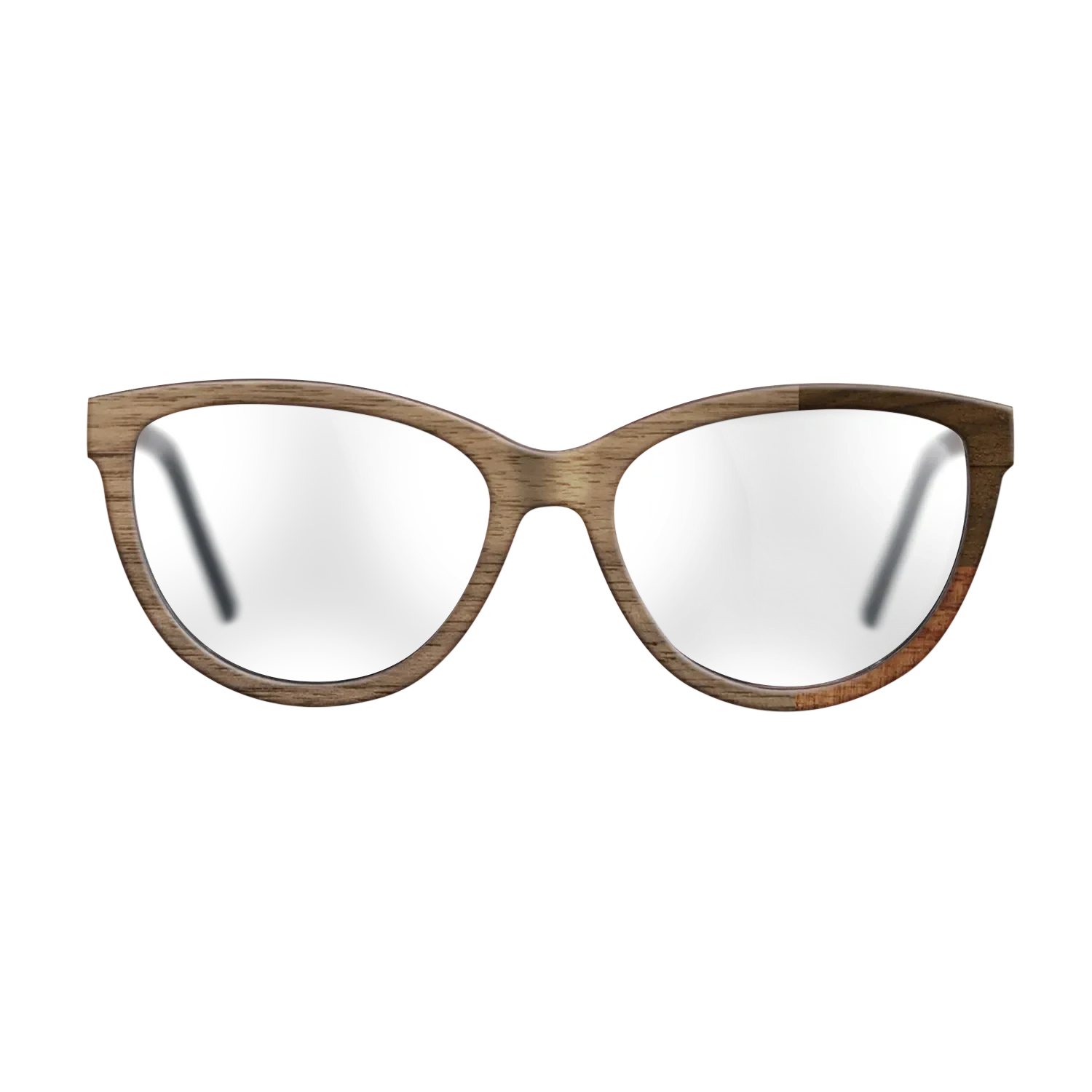 Koa,Walnut: Straight Grain,Ziricote Dark Quartered: Cubic Cuts - The Maiden - Cat - SIRIS wood optic