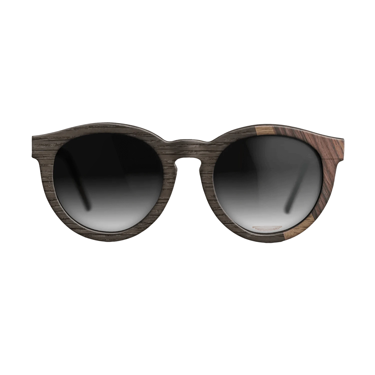 Walnut: Straight Grain,Fumed Oak,Rosewood Reconstituted: Angle Cut - The Rebel - Round - 1828 - SIRIS wood optic