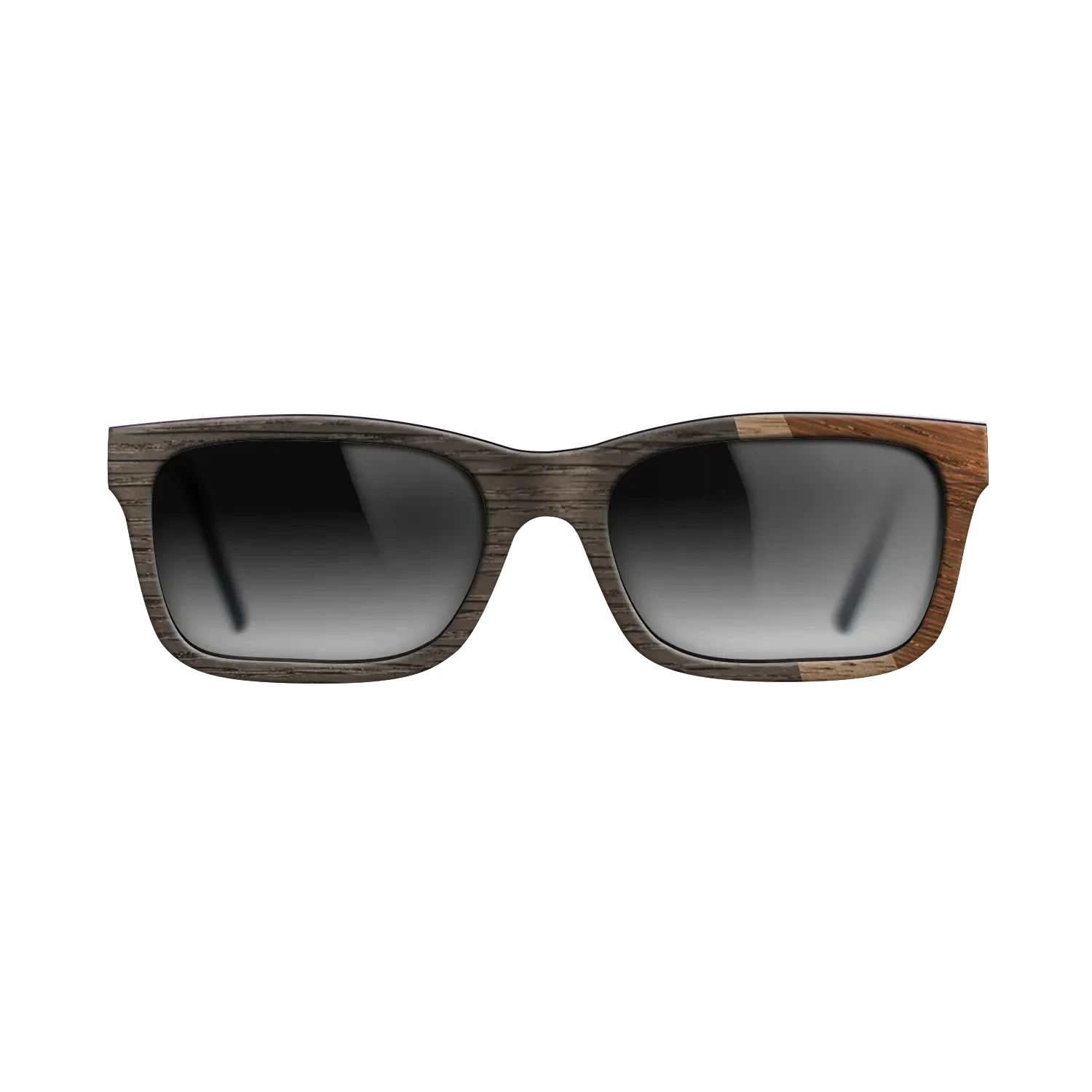 Walnut: Straight Grain,Fumed Oak,Wenge: Angle Cut - The Sage - Rectangle - SIRIS wood optic