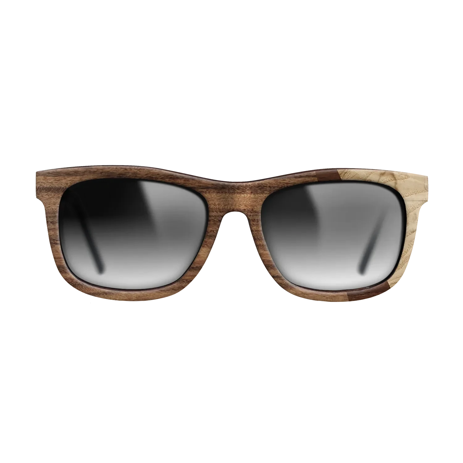 Santos Rosewood Dark,Olive Burl,Walnut Claro Dark: Angle Cut - The Hero - Square - SIRIS wood optic