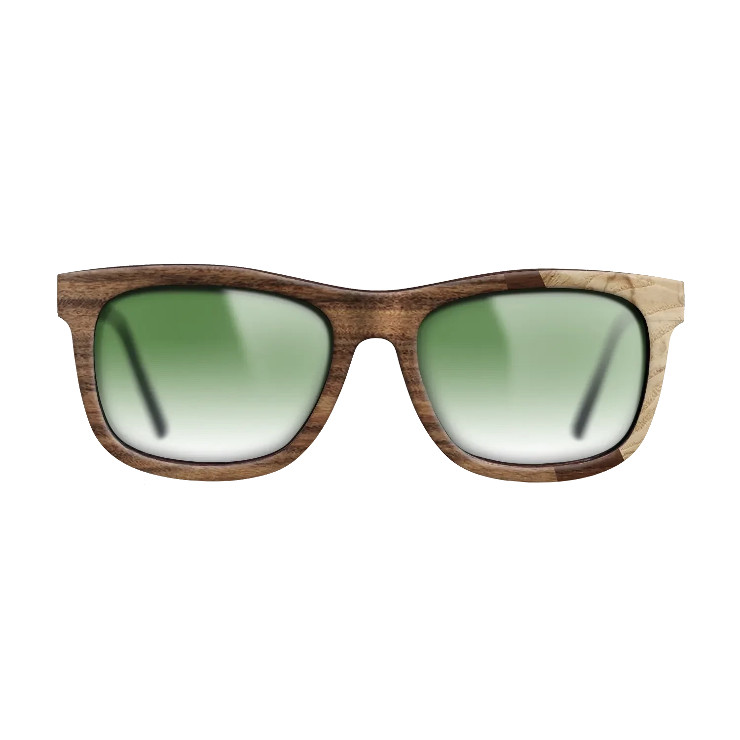 Santos Rosewood Dark,Olive Burl,Walnut Claro Dark: Angle Cut - The Hero - Square - SIRIS wood optic