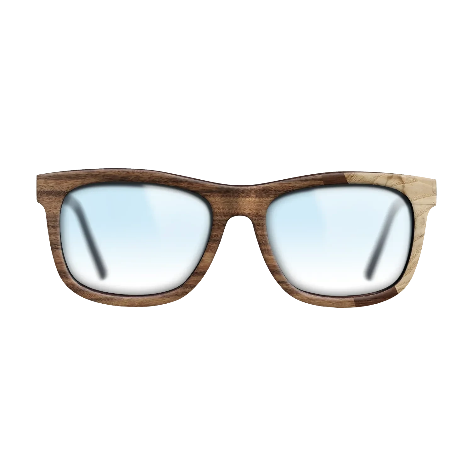 Santos Rosewood Dark,Olive Burl,Walnut Claro Dark: Angle Cut - The Hero - Square - SIRIS wood optic