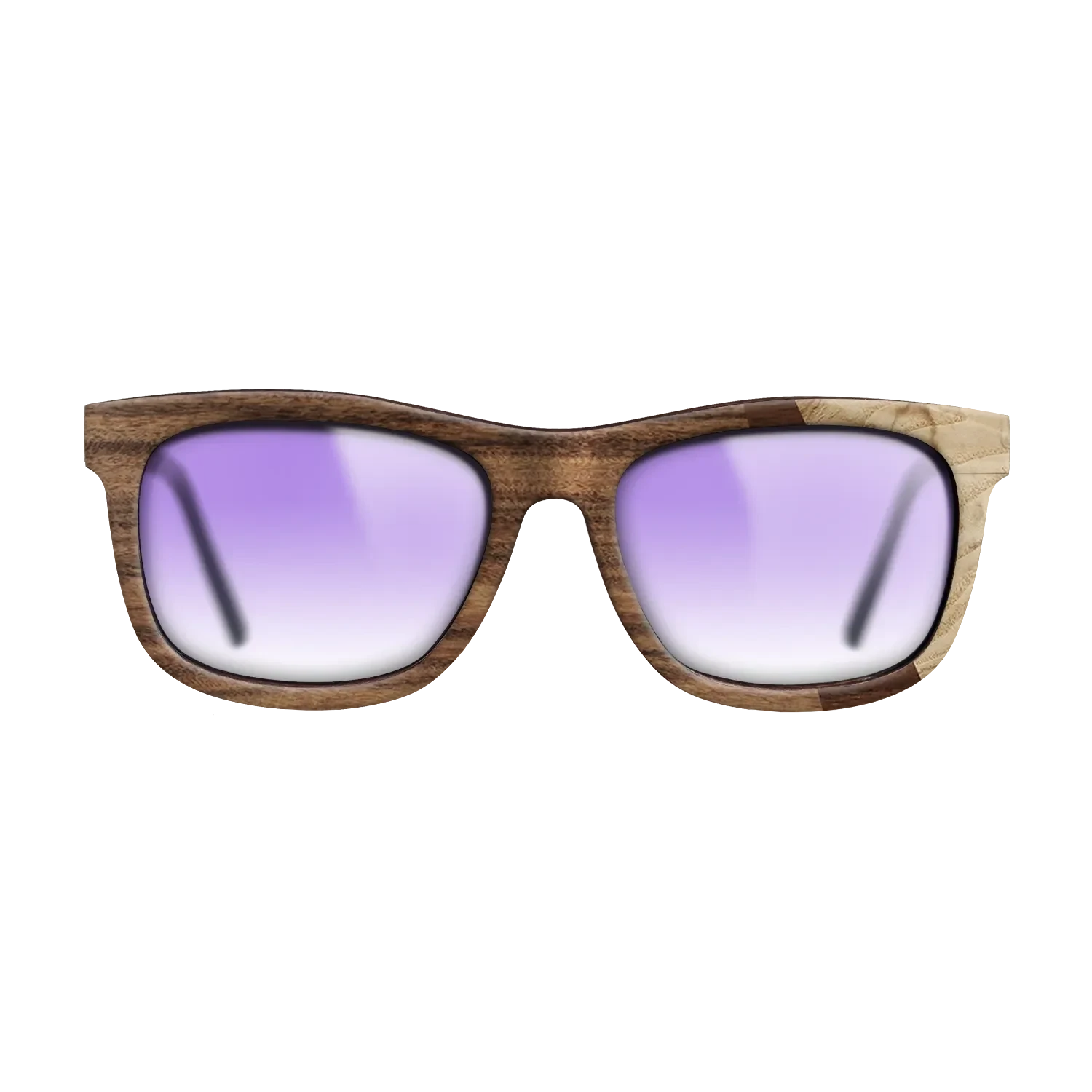 Santos Rosewood Dark,Olive Burl,Walnut Claro Dark: Angle Cut - The Hero - Square - SIRIS wood optic