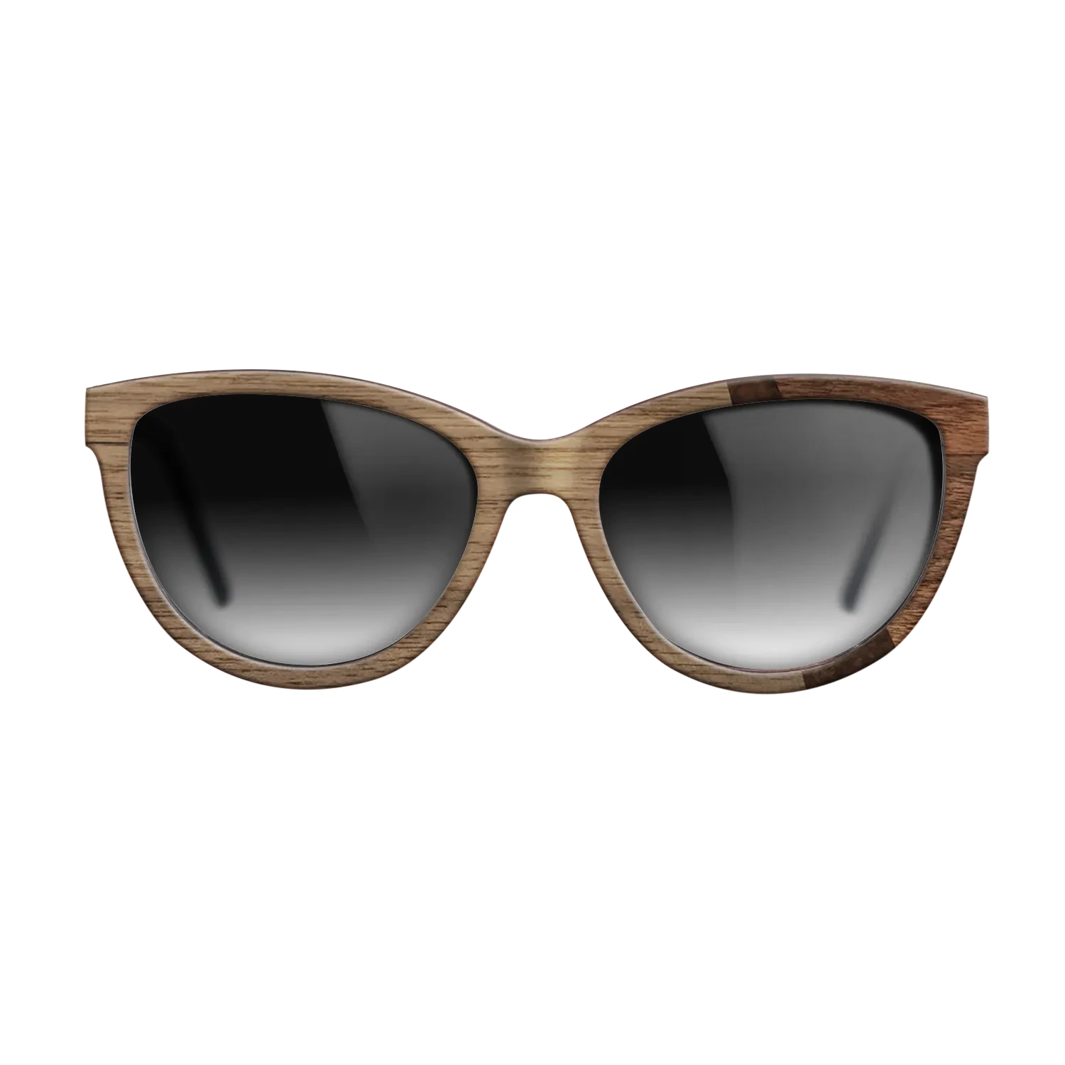 Walnut: Straight Grain,Walnut Burl,Walnut Claro Dark: Angle Cut - The Maiden - Cat - SIRIS wood optic